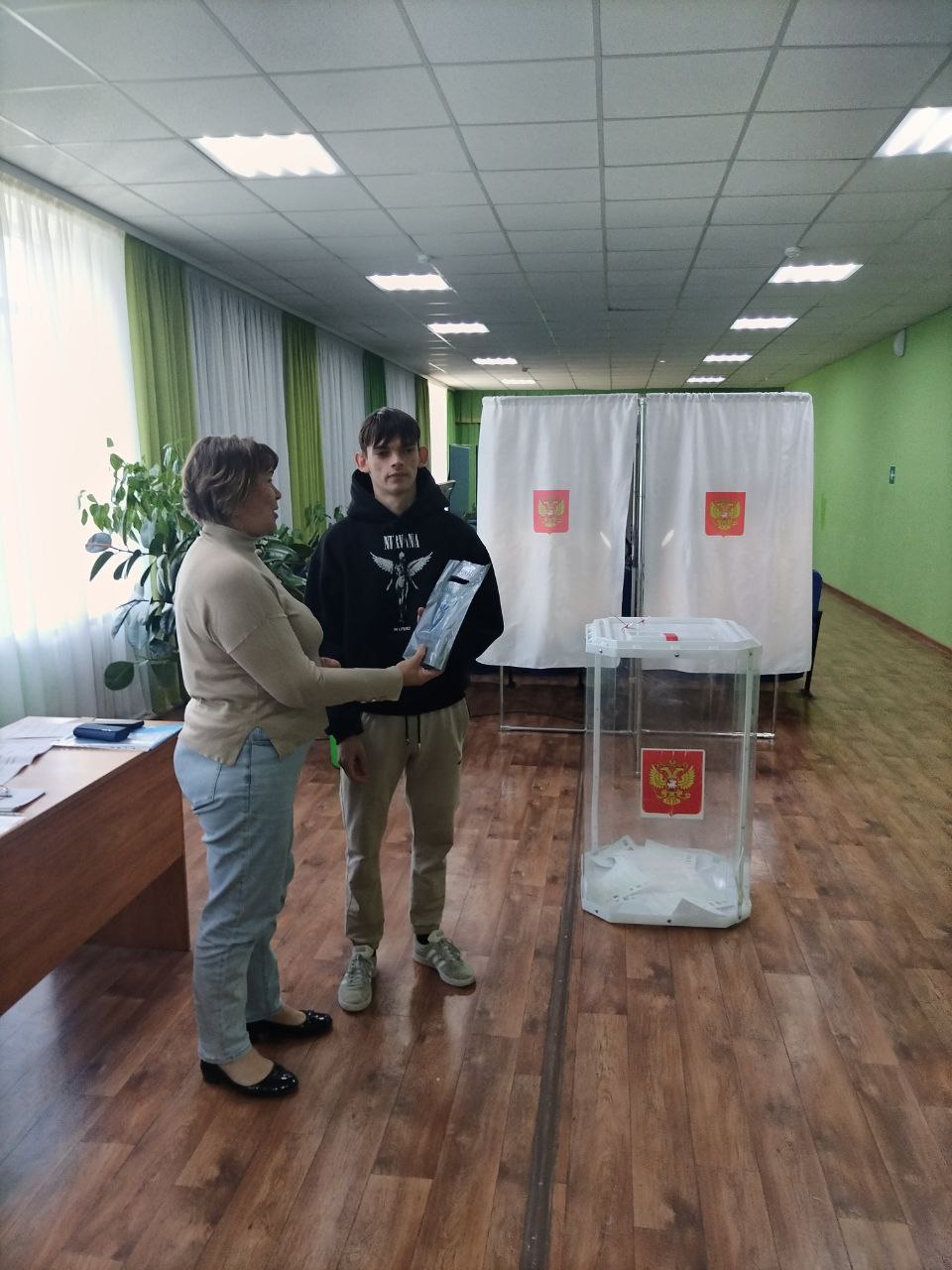 Сообщение наблюдателя — УИК №1215, Белгородская область