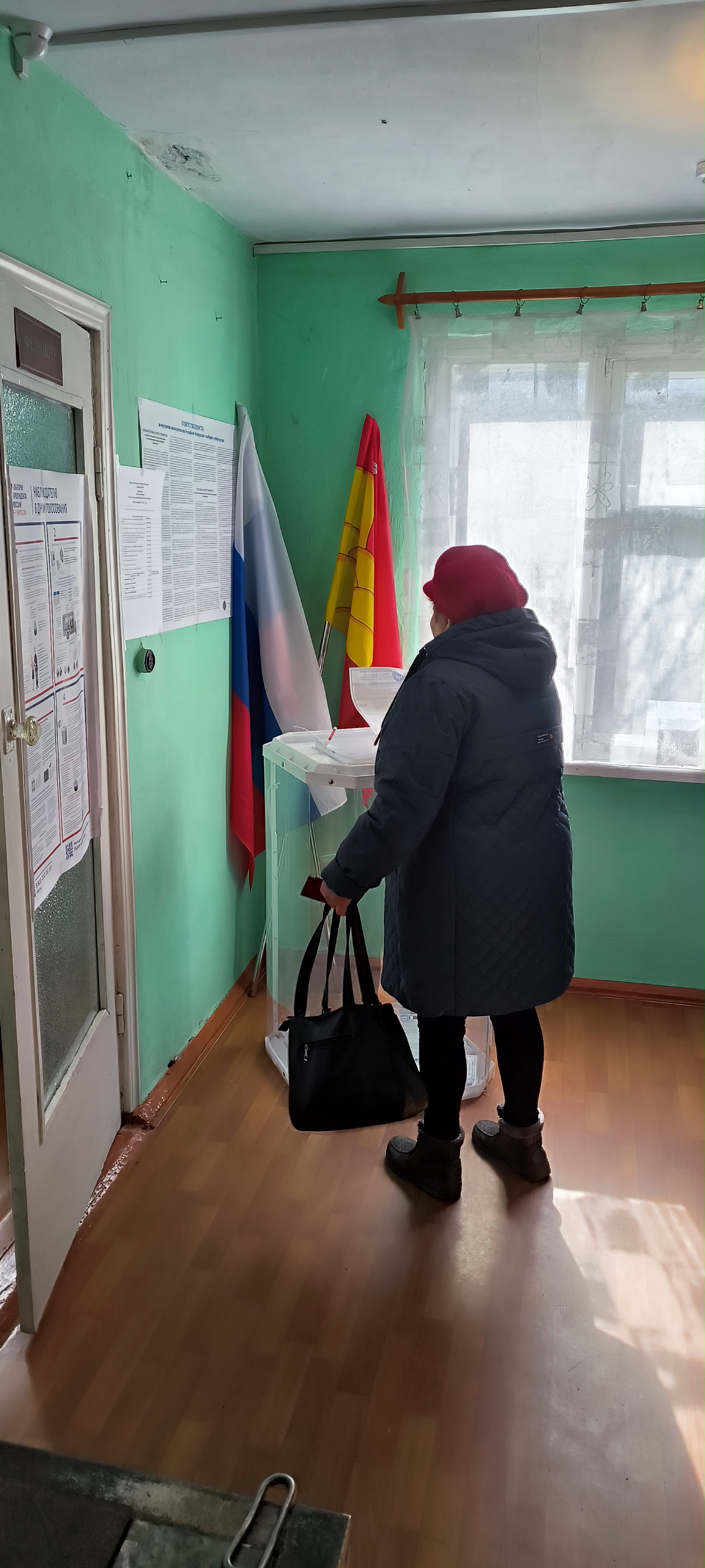 Сообщение наблюдателя — УИК №3454, Воронежская область
