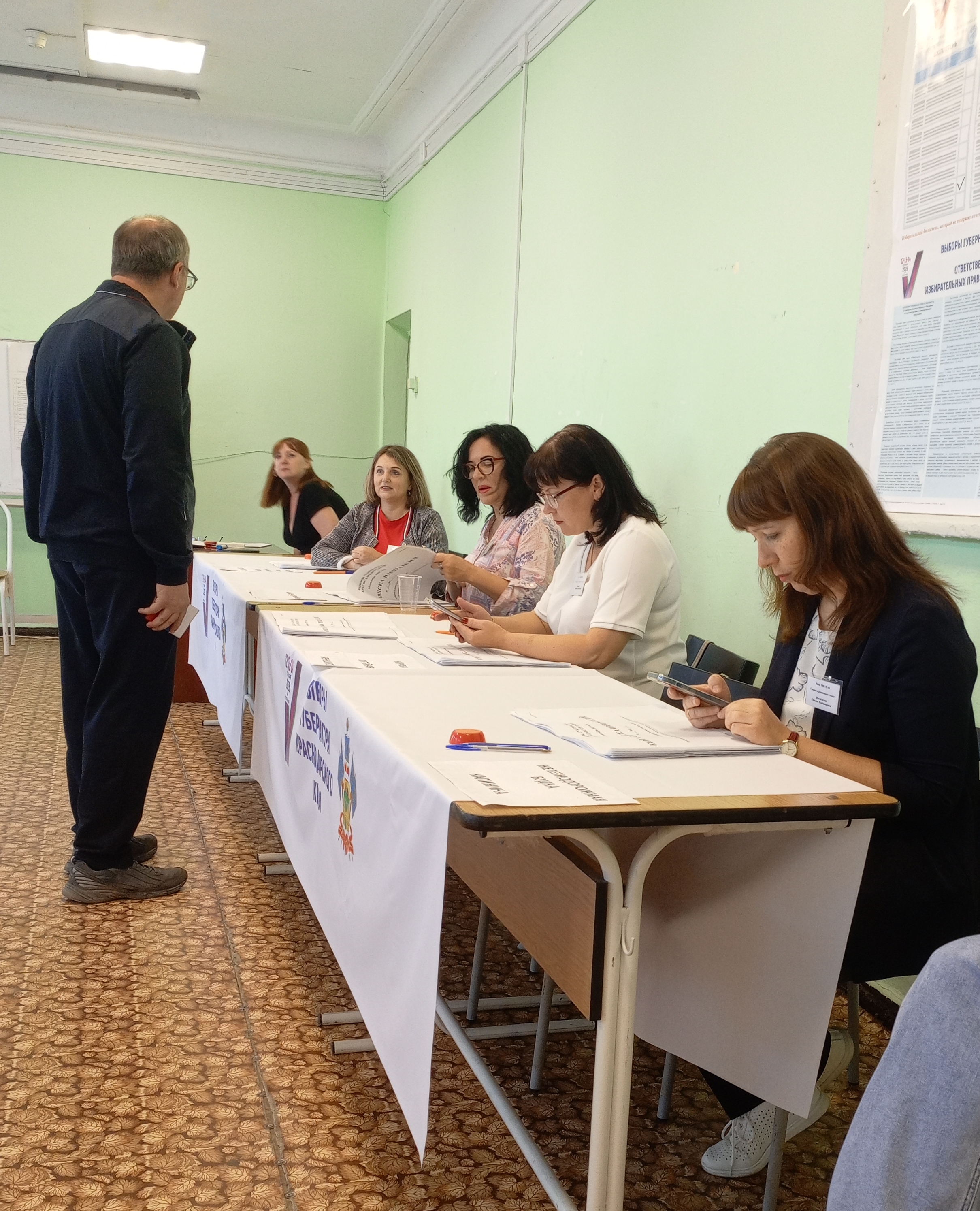 Сообщение наблюдателя — УИК №5203, Краснодарский край