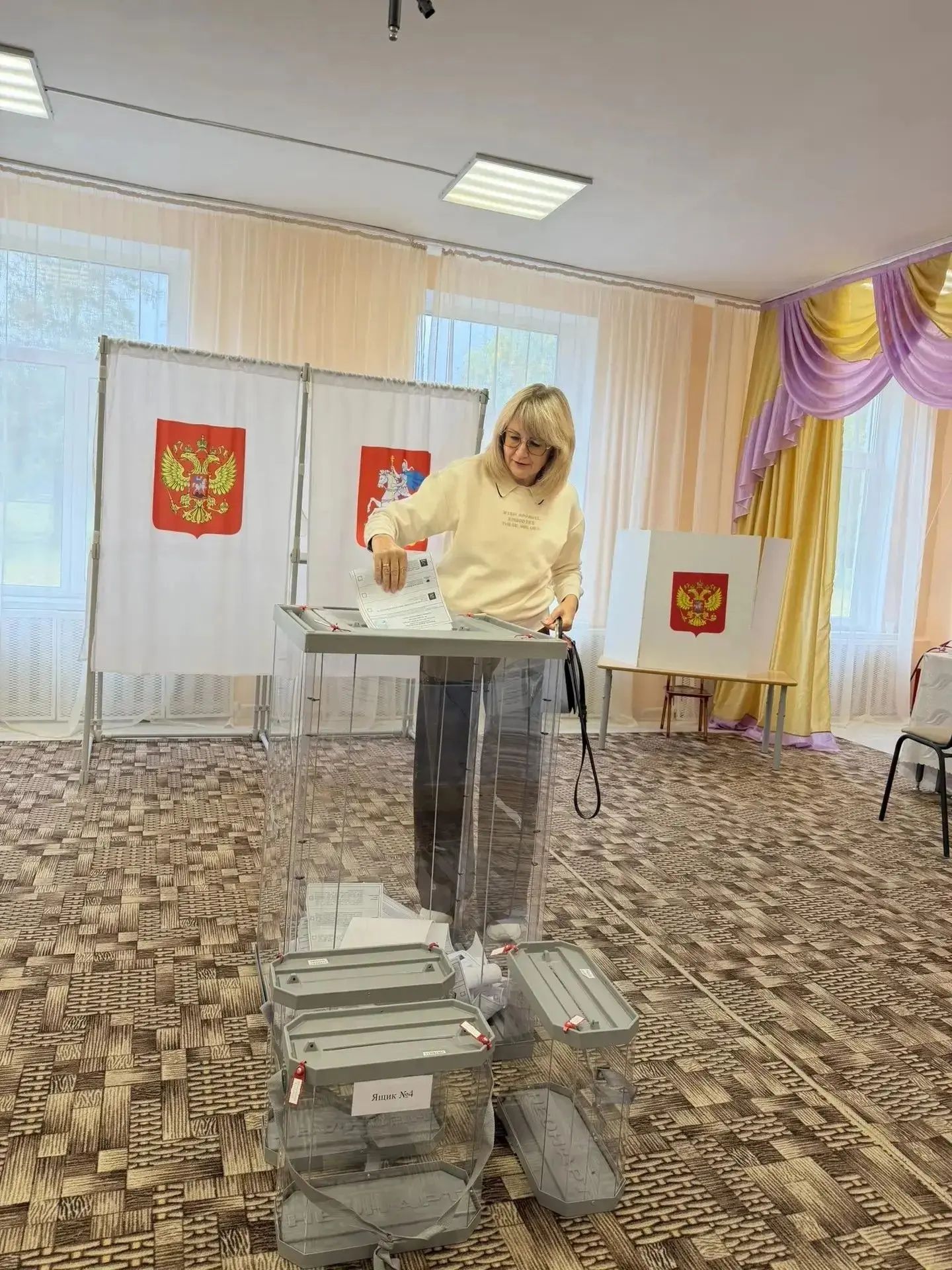 Сообщение — УИК №3374, Московская область