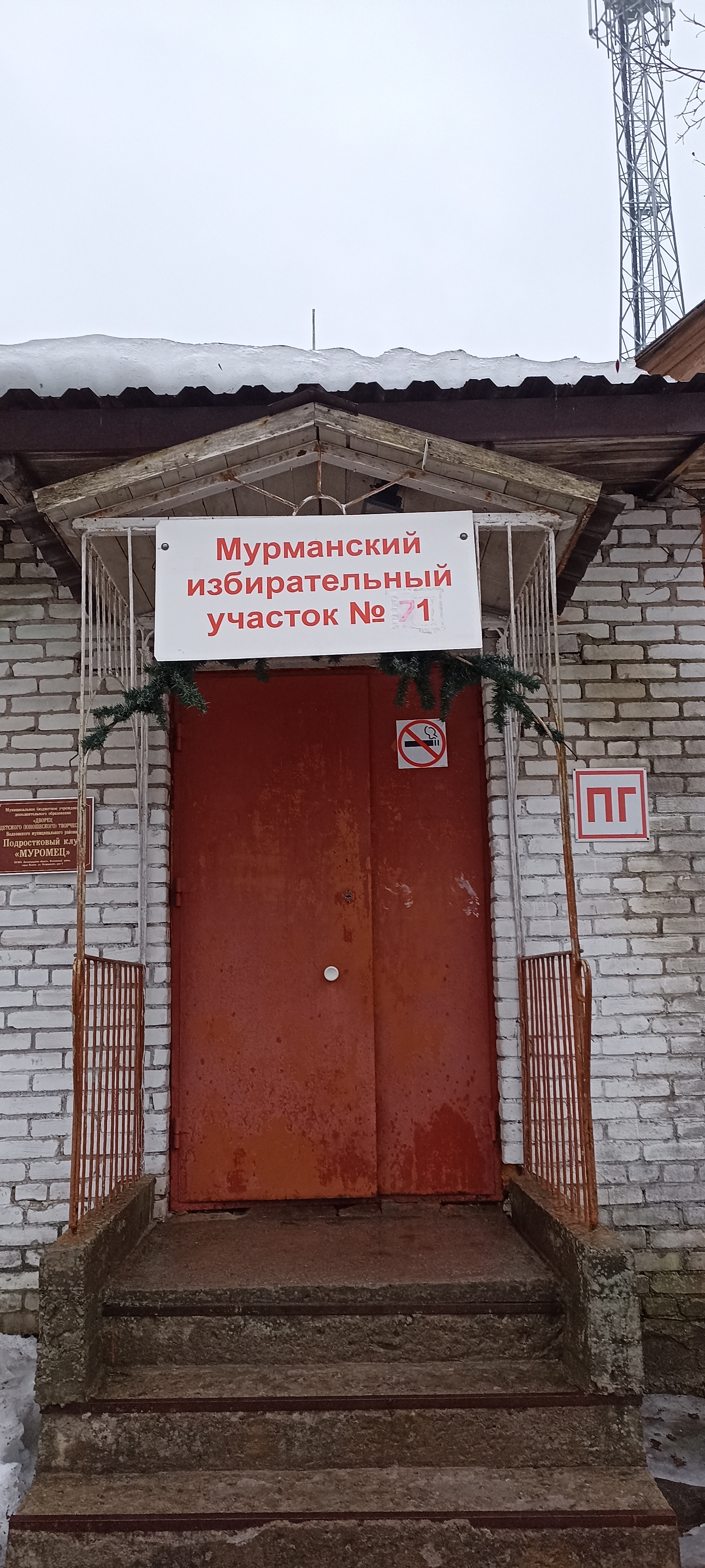 Сообщение наблюдателя — УИК №71, Ленинградская область