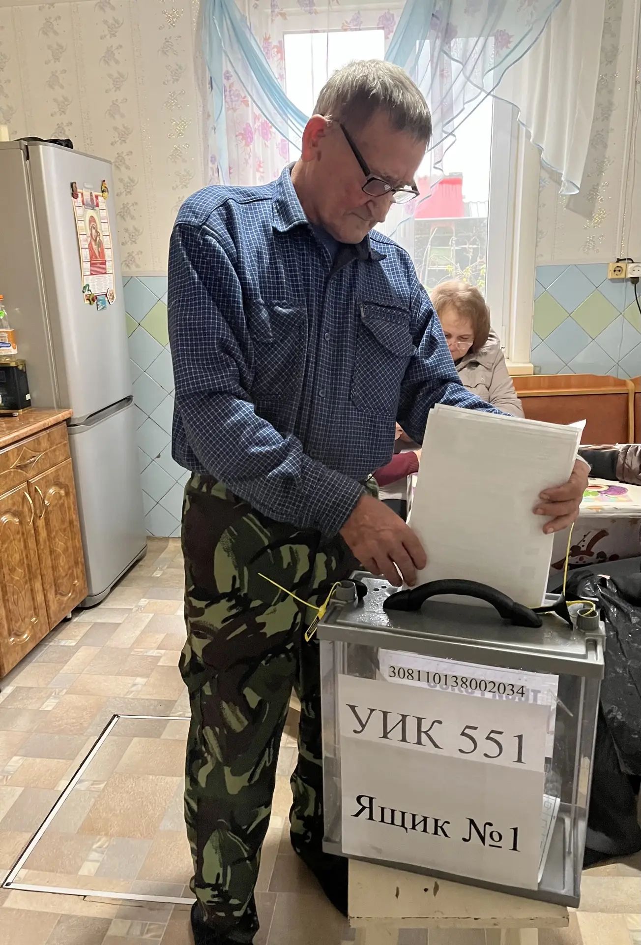 Сообщение — УИК №551, Омская область