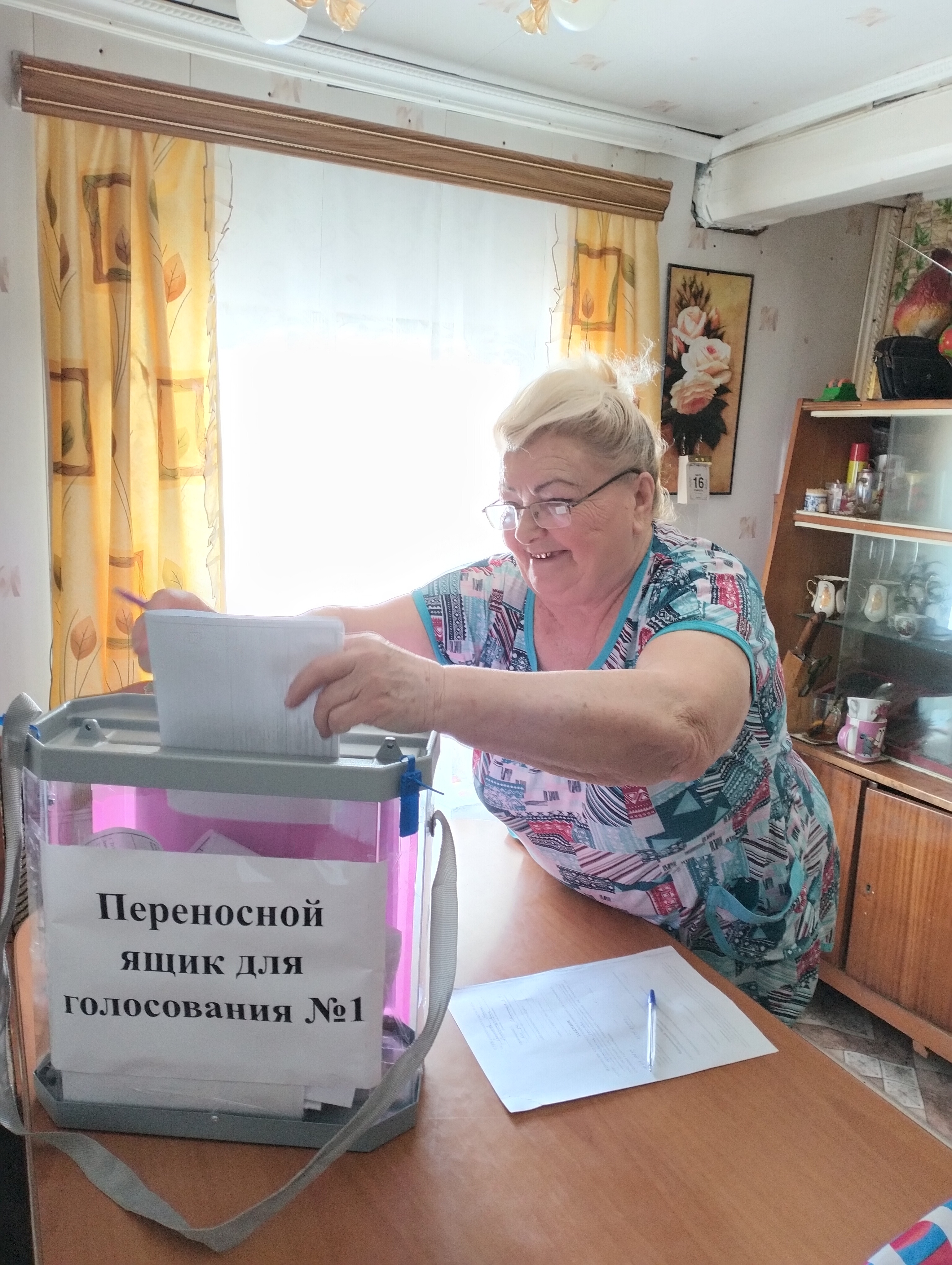 Сообщение наблюдателя — УИК №1124, Саратовская область