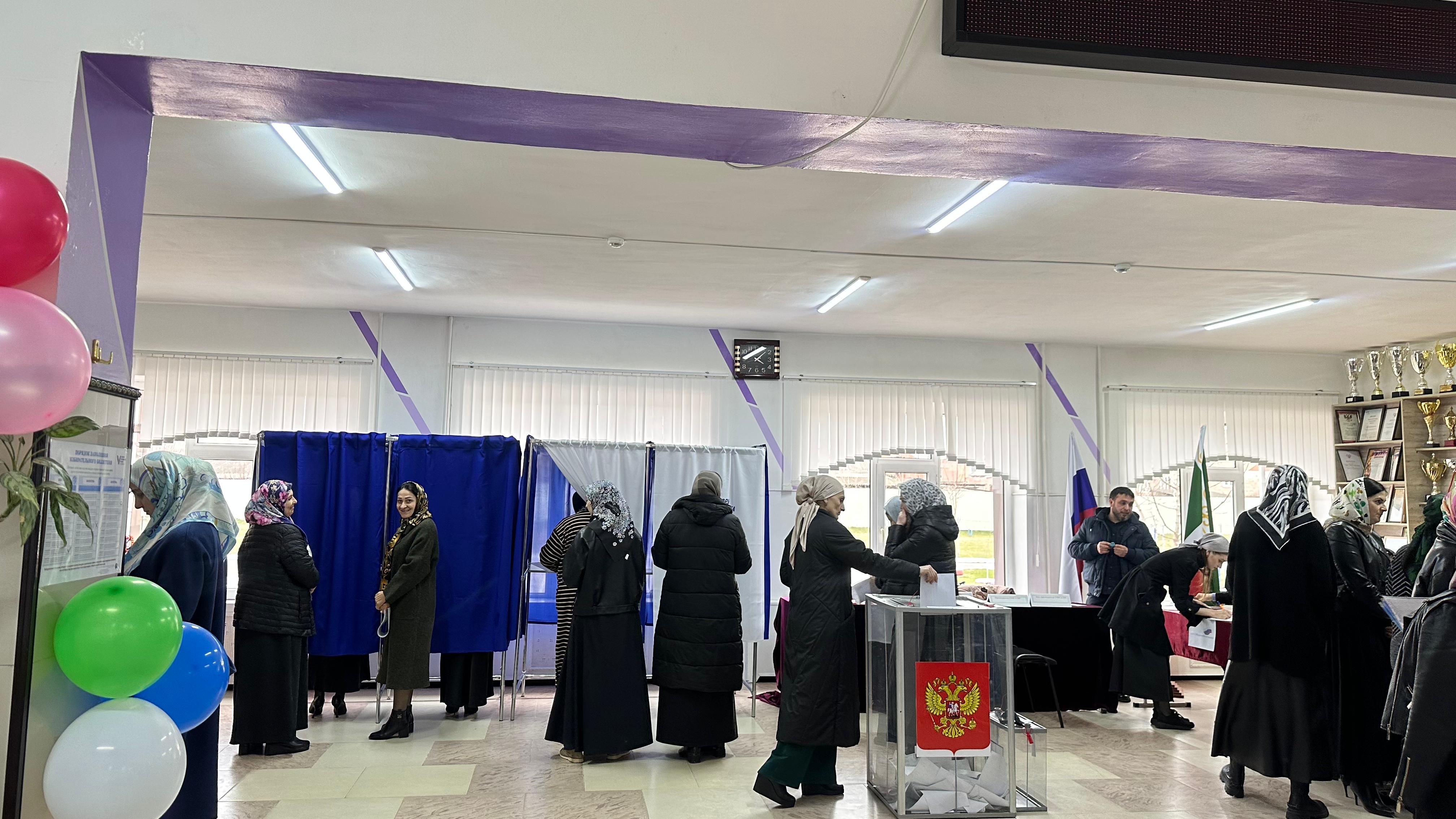 Сообщение наблюдателя — УИК №265, Чеченская Республика