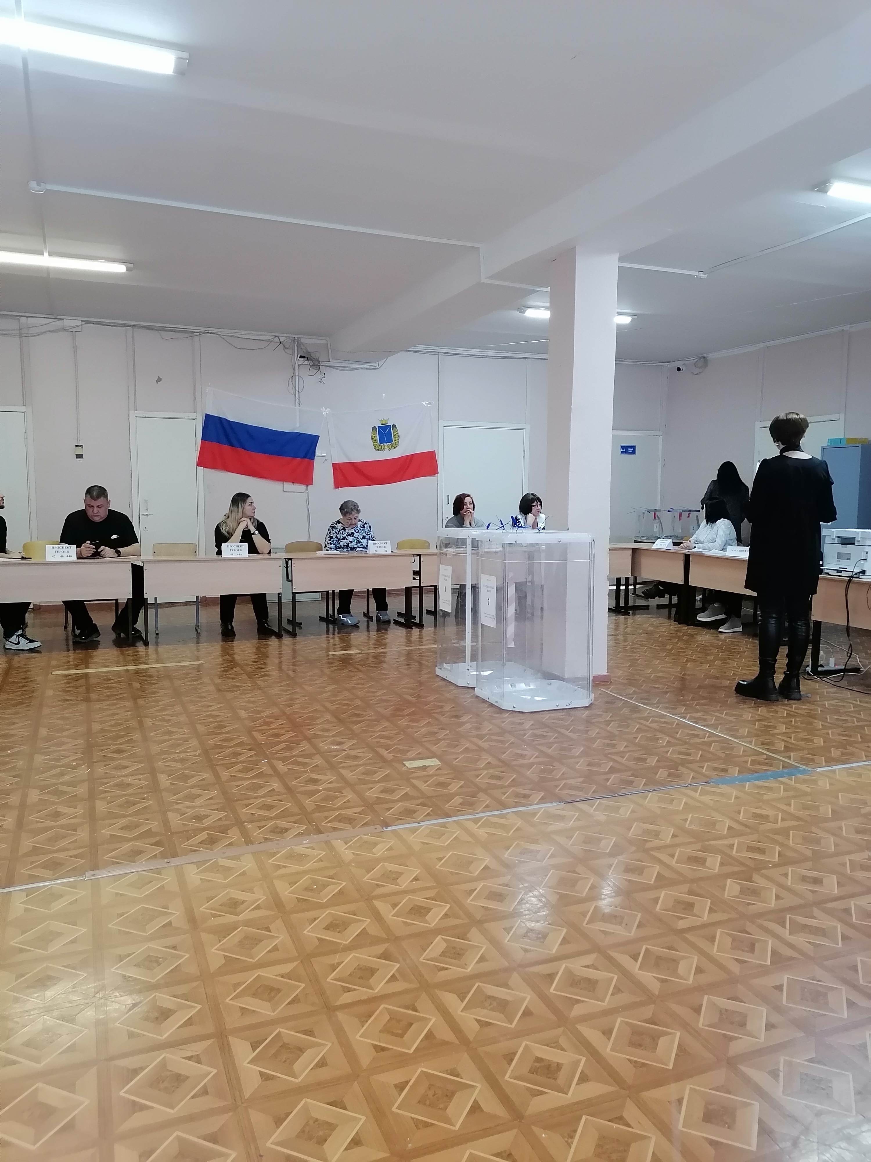 Сообщение наблюдателя — УИК №555, Саратовская область