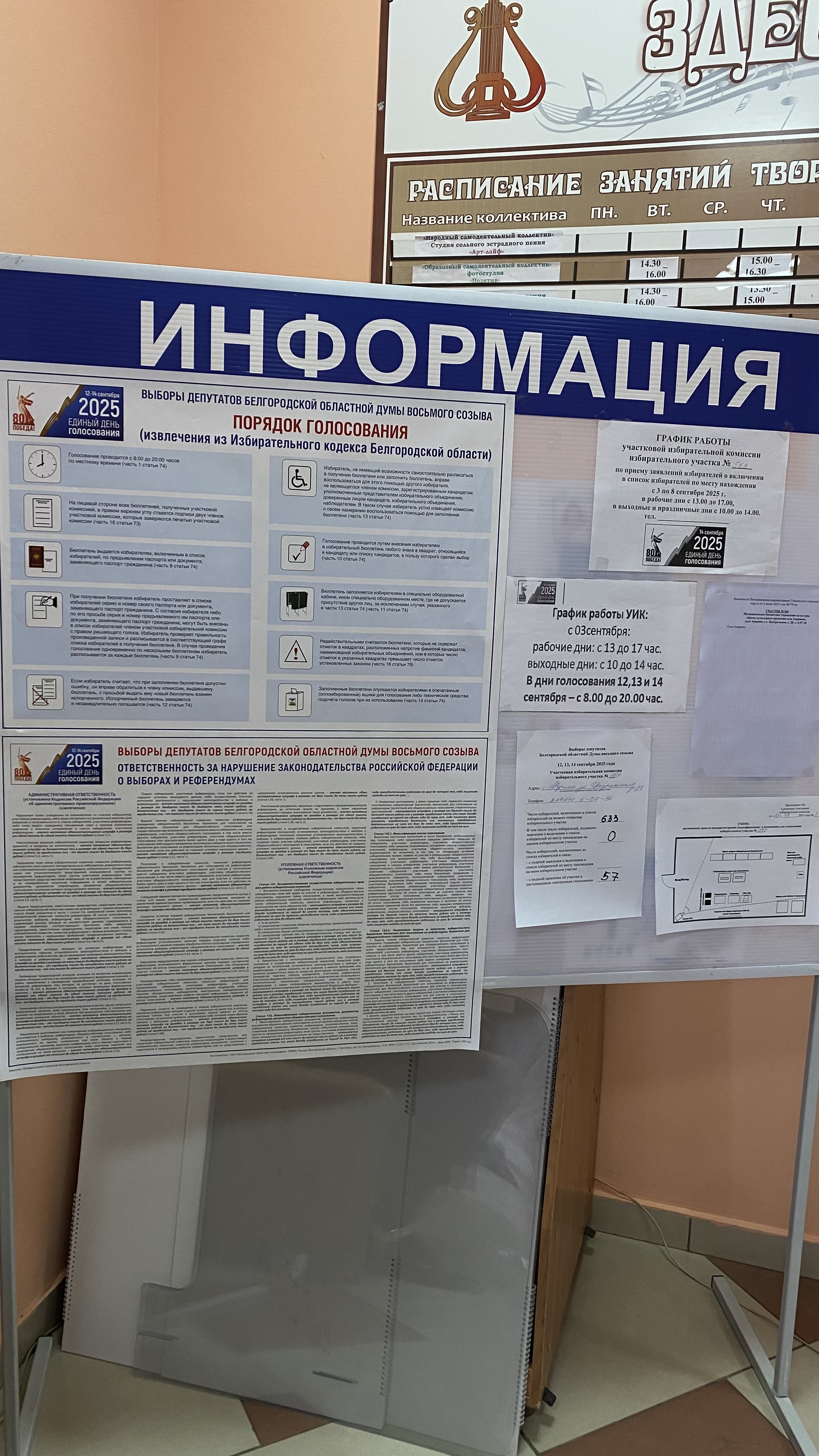 Сообщение наблюдателя — УИК №569, Белгородская область