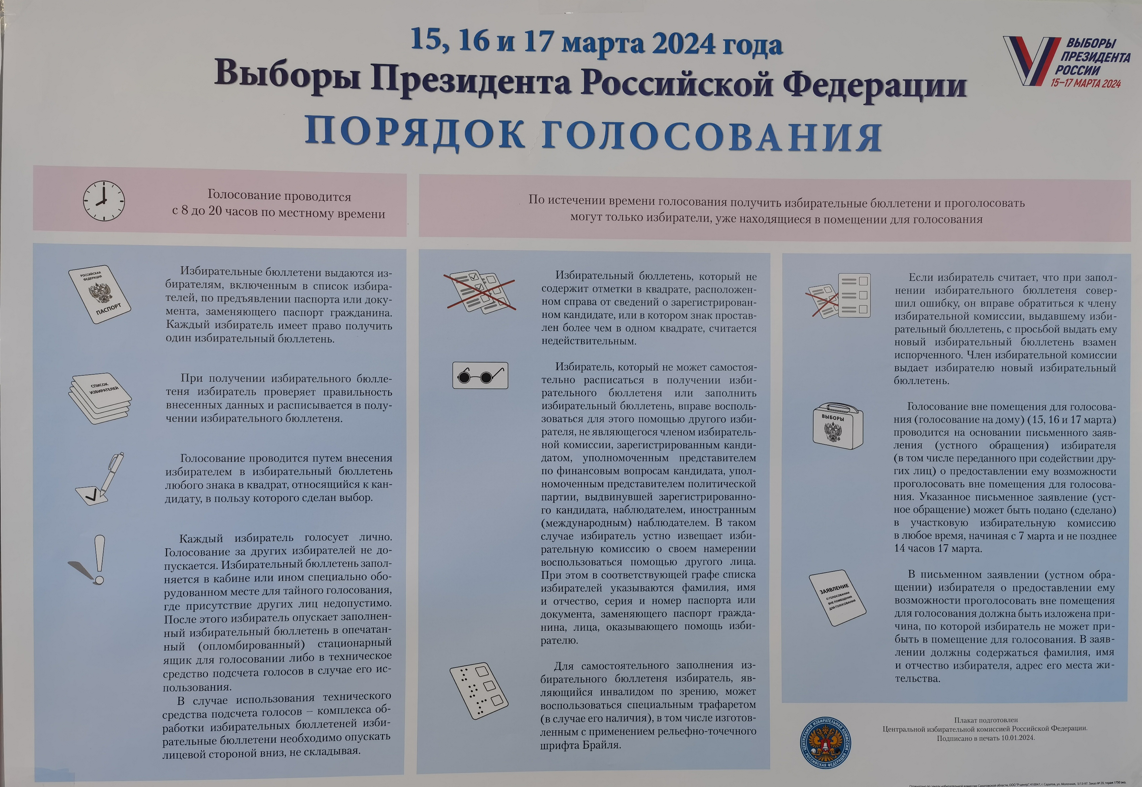Сообщение наблюдателя — УИК №1276, Саратовская область
