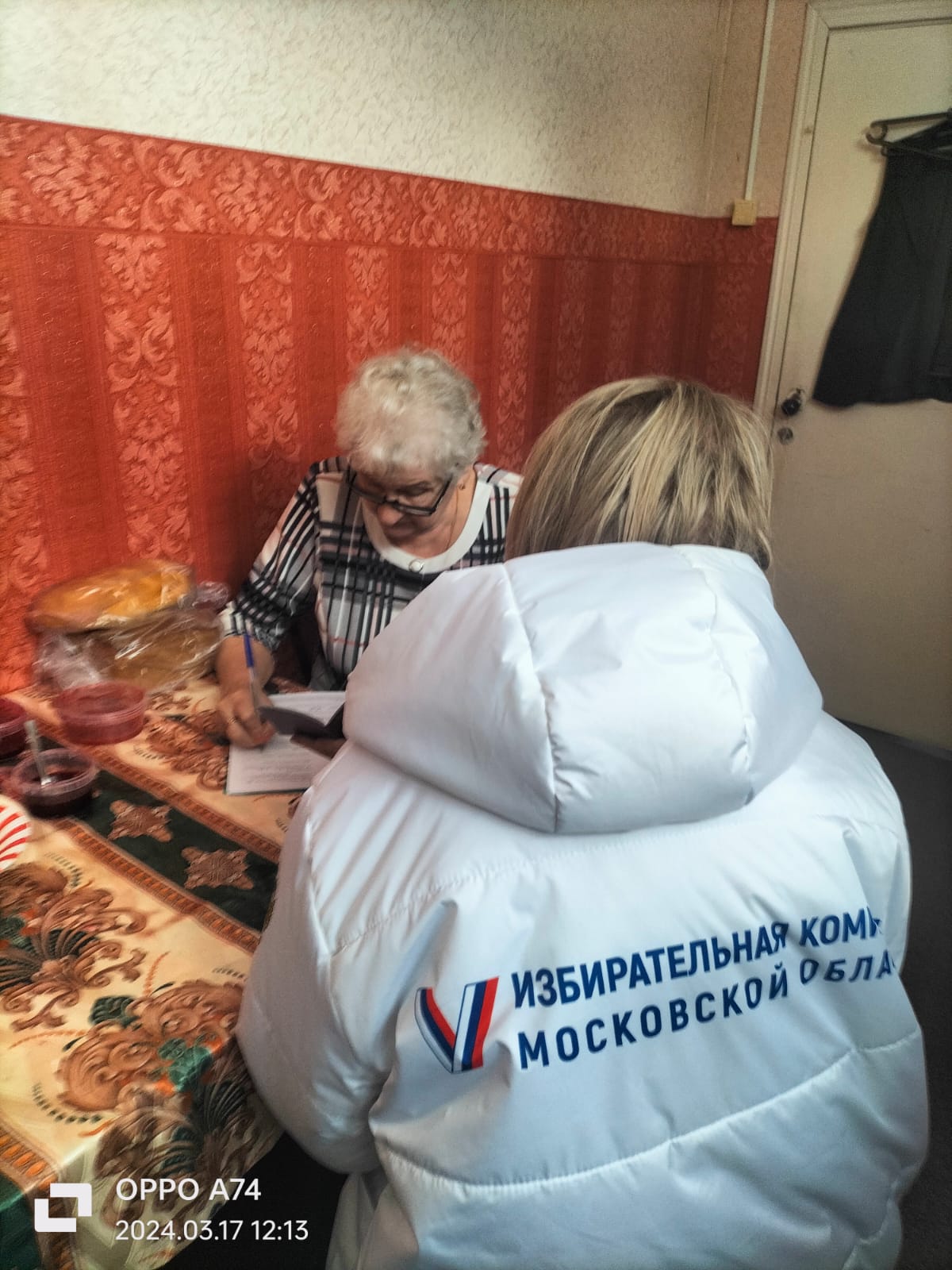 Сообщение наблюдателя — УИК №904, Московская область