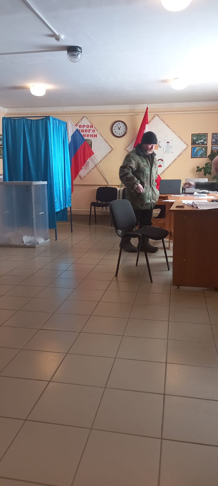 Сообщение наблюдателя — УИК №1238, Новосибирская область