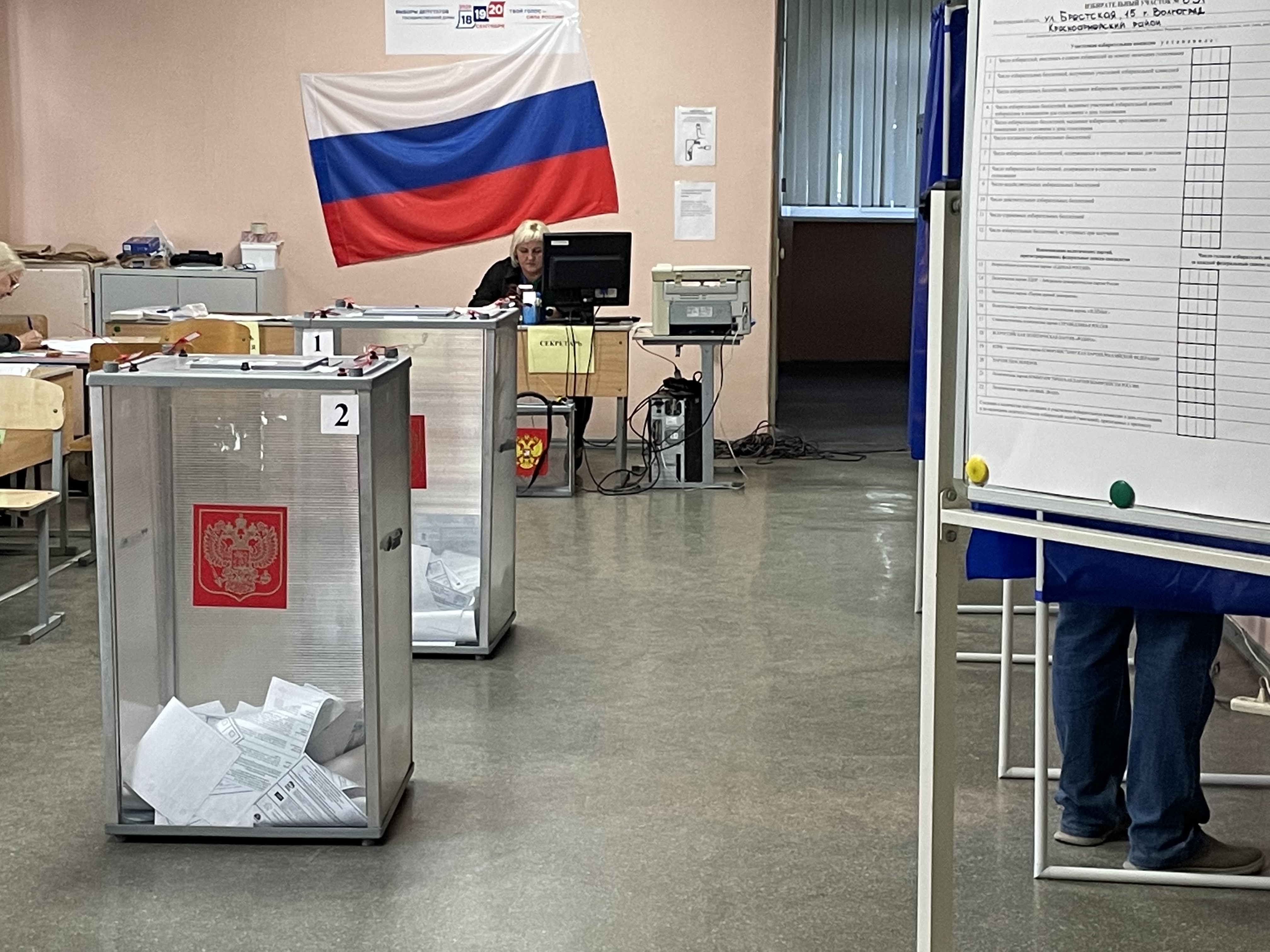 Сообщение — УИК №637, Волгоградская область