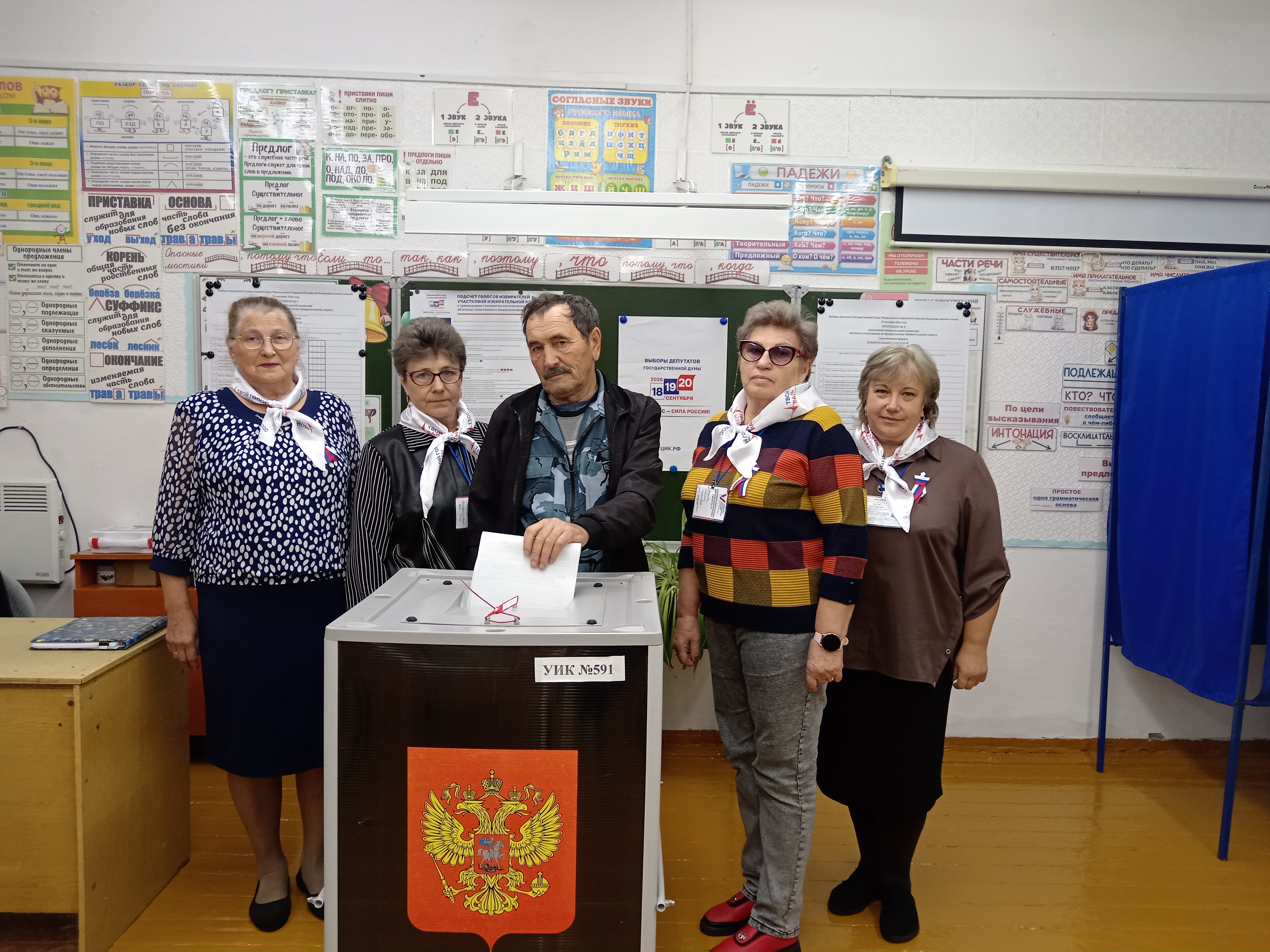 Сообщение — УИК №591, Новосибирская область