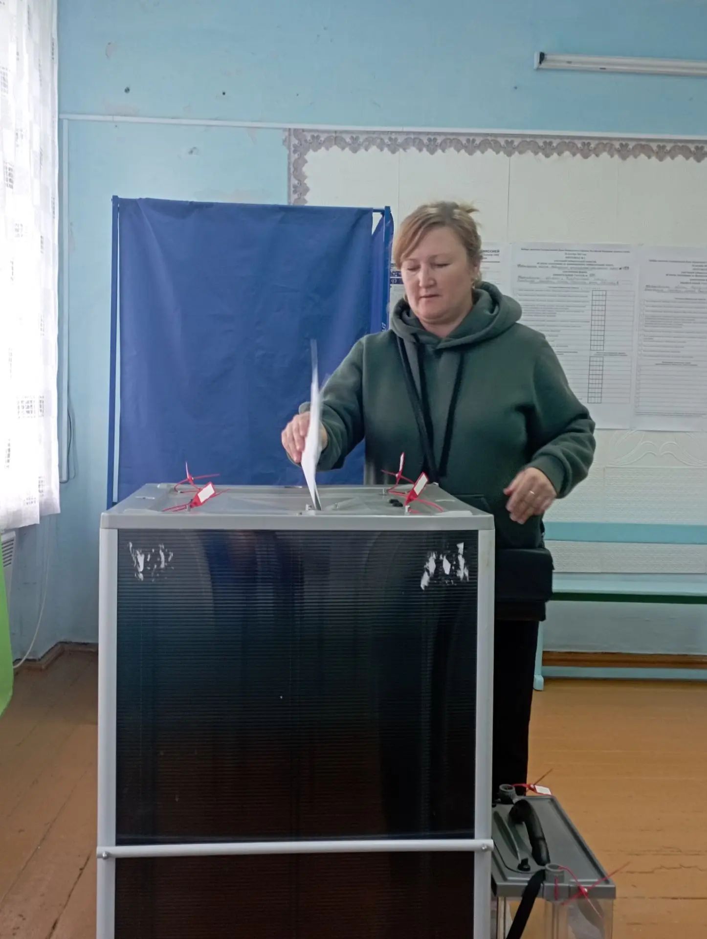 Сообщение — УИК №587, Новосибирская область