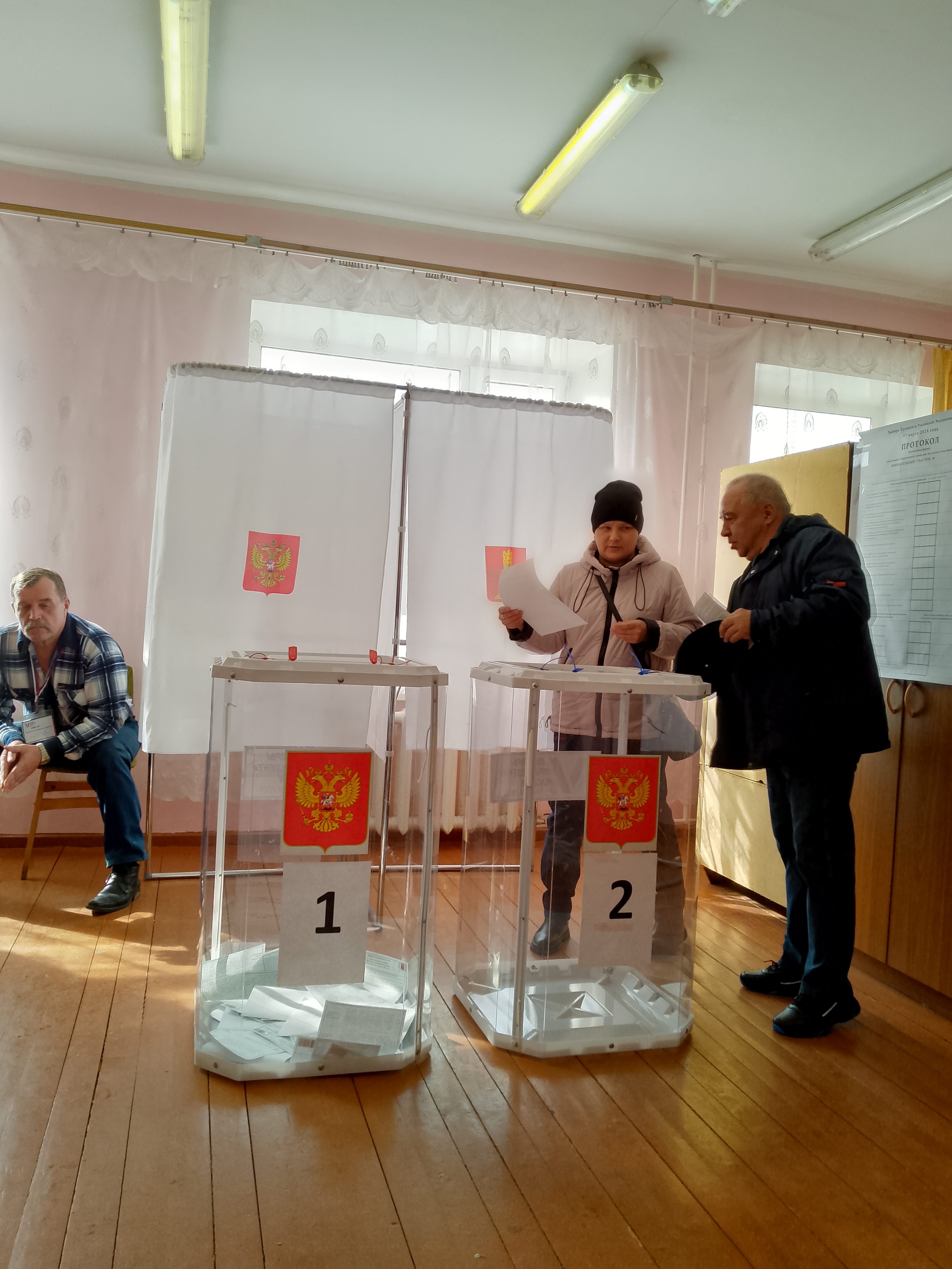 Сообщение наблюдателя — УИК №1054, Тверская область