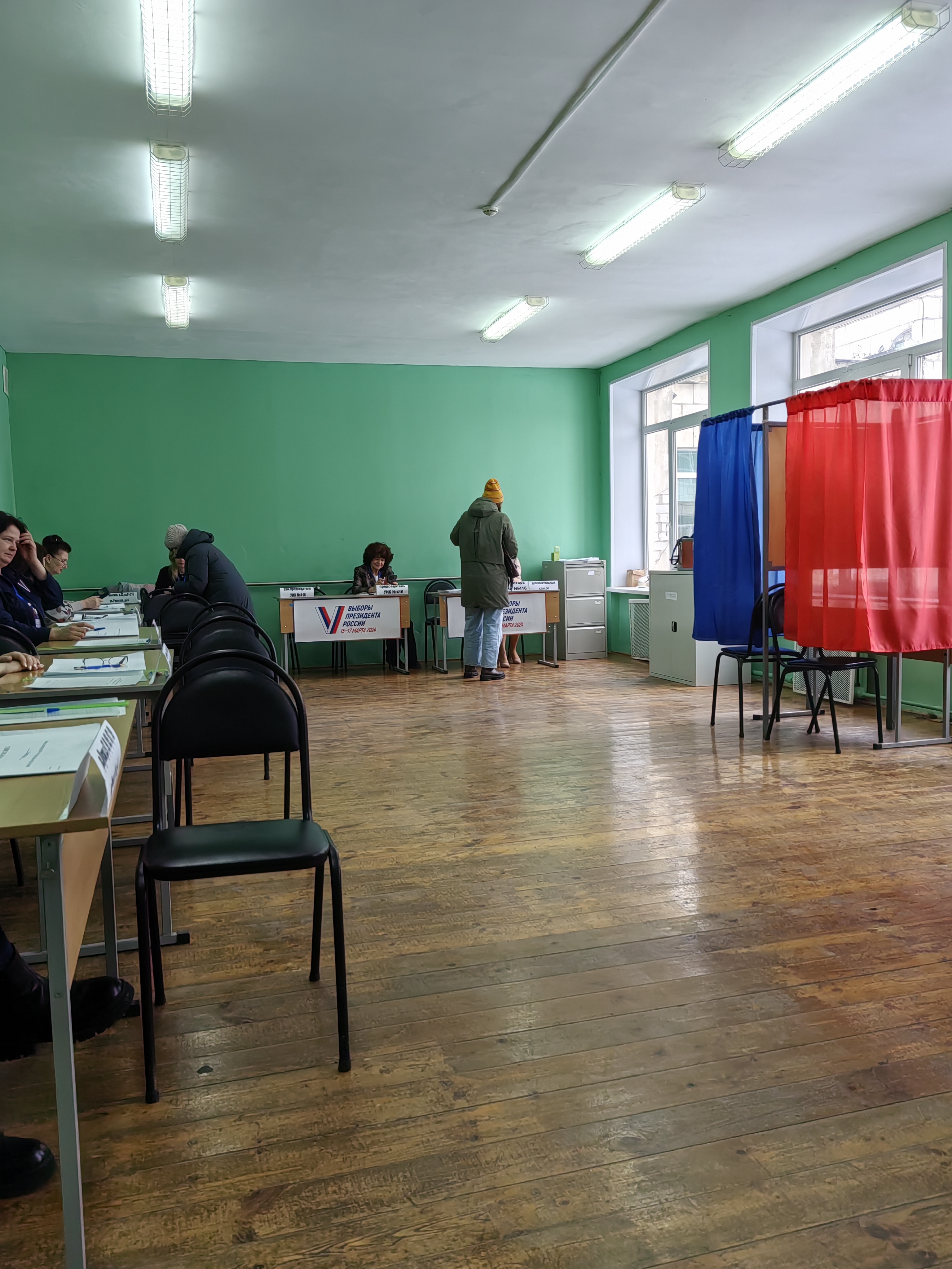 Сообщение наблюдателя — УИК №416, Волгоградская область