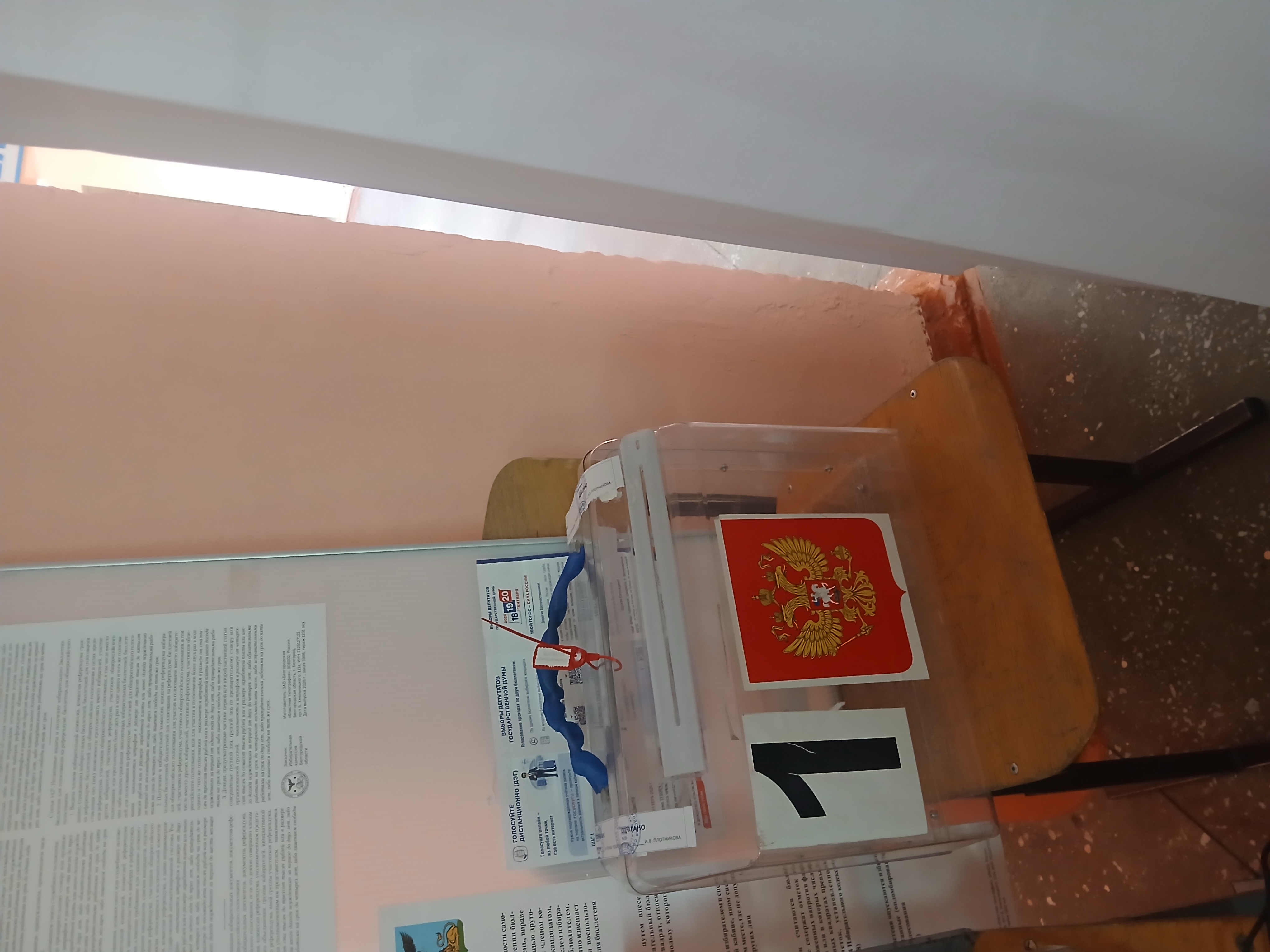 Сообщение — УИК №224, Белгородская область
