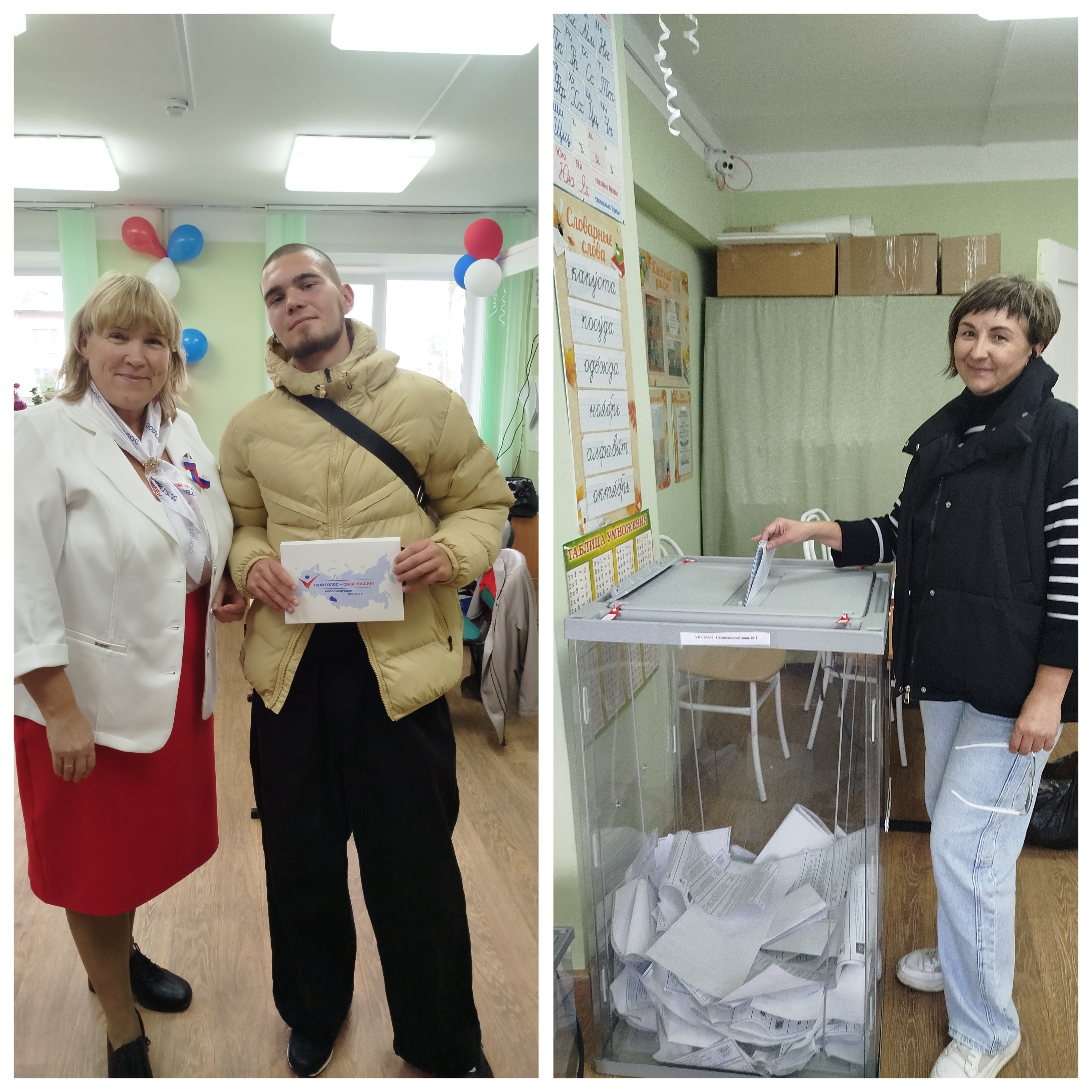Сообщение — УИК №822, Новосибирская область