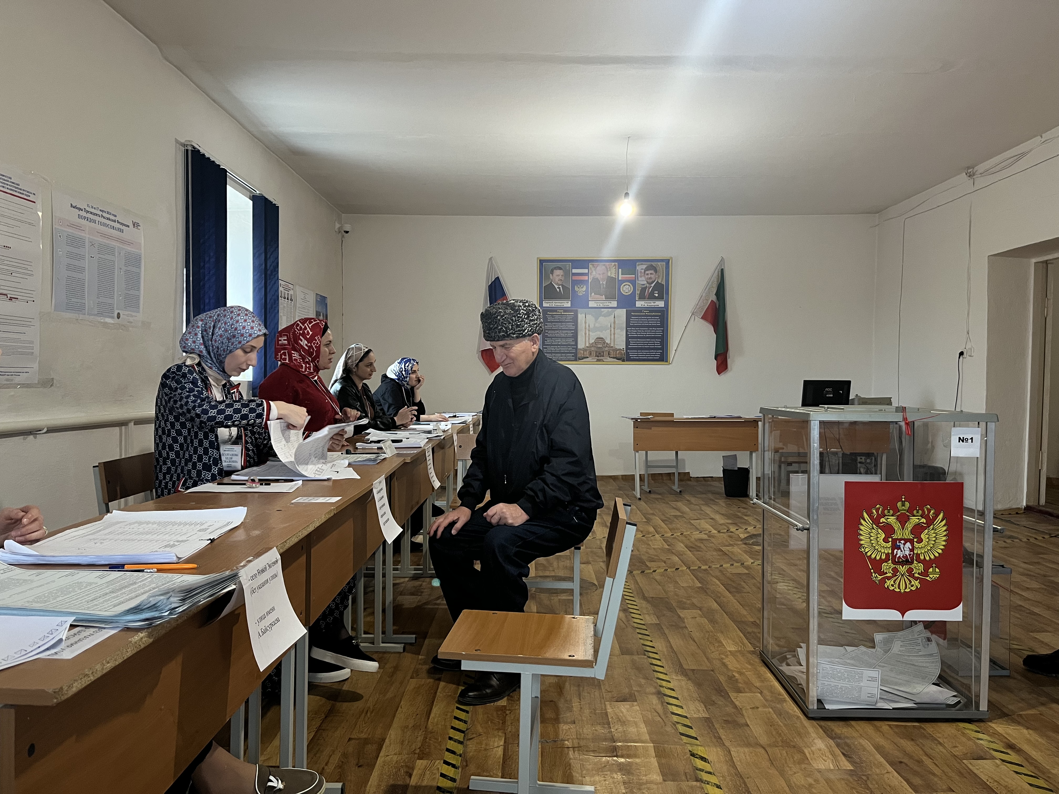 Сообщение наблюдателя — УИК №138, Чеченская Республика