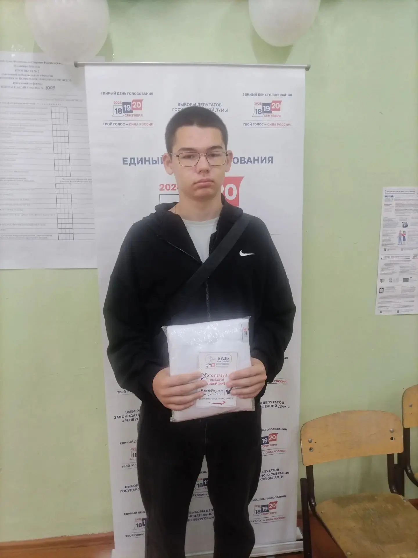Сообщение — УИК №1009, Оренбургская область