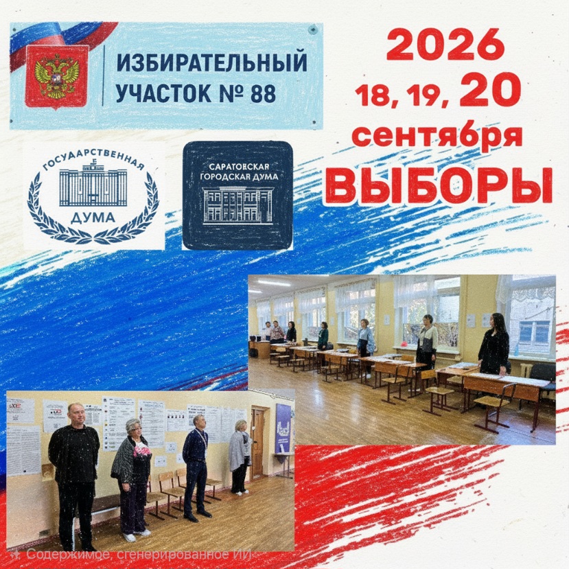 Сообщение — УИК №88, Саратовская область