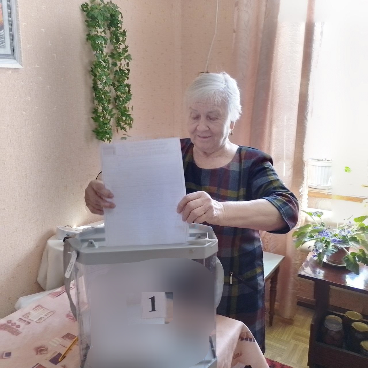Сообщение наблюдателя — УИК №1473, Саратовская область