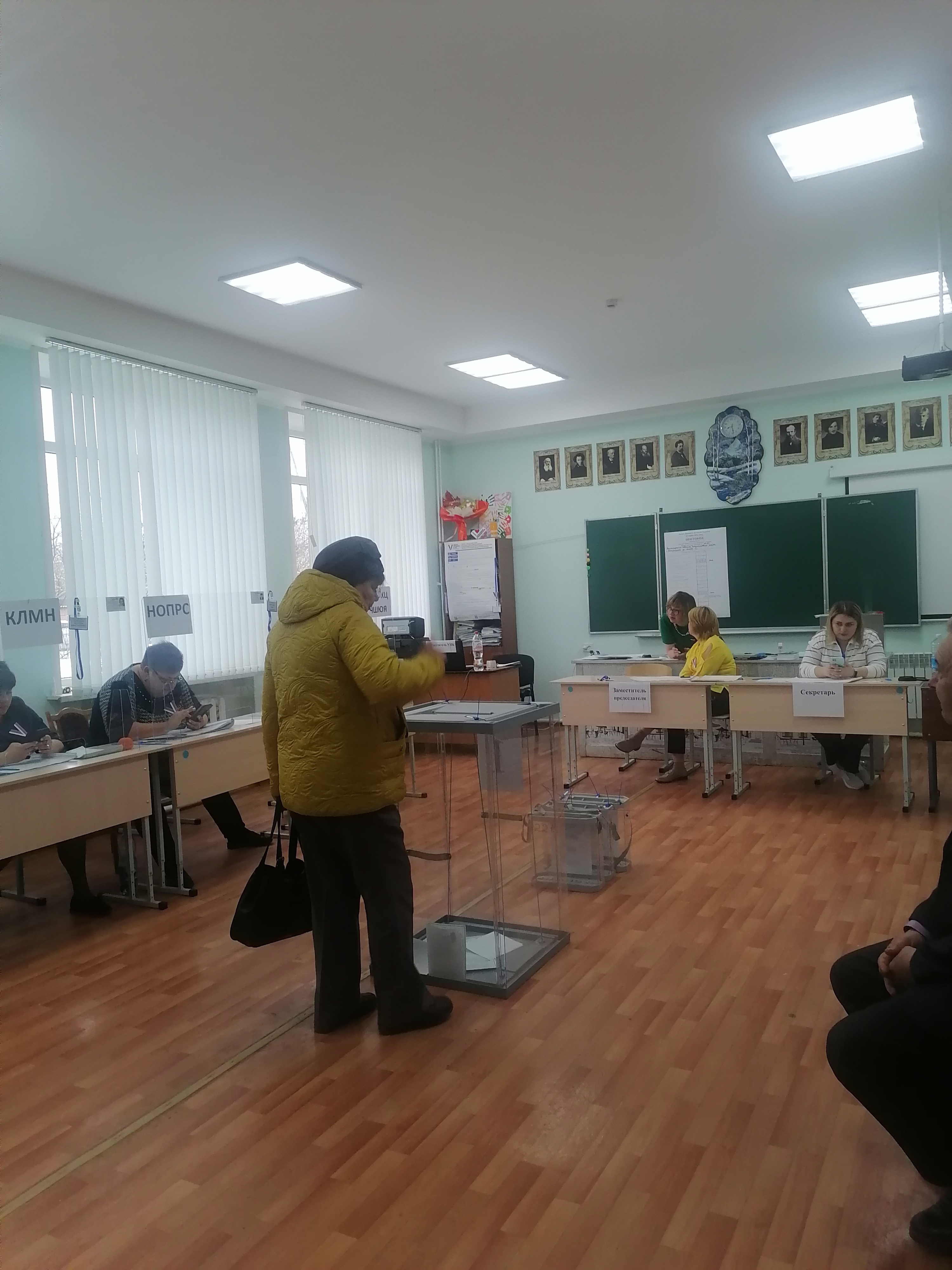 Сообщение наблюдателя — УИК №2210, Волгоградская область