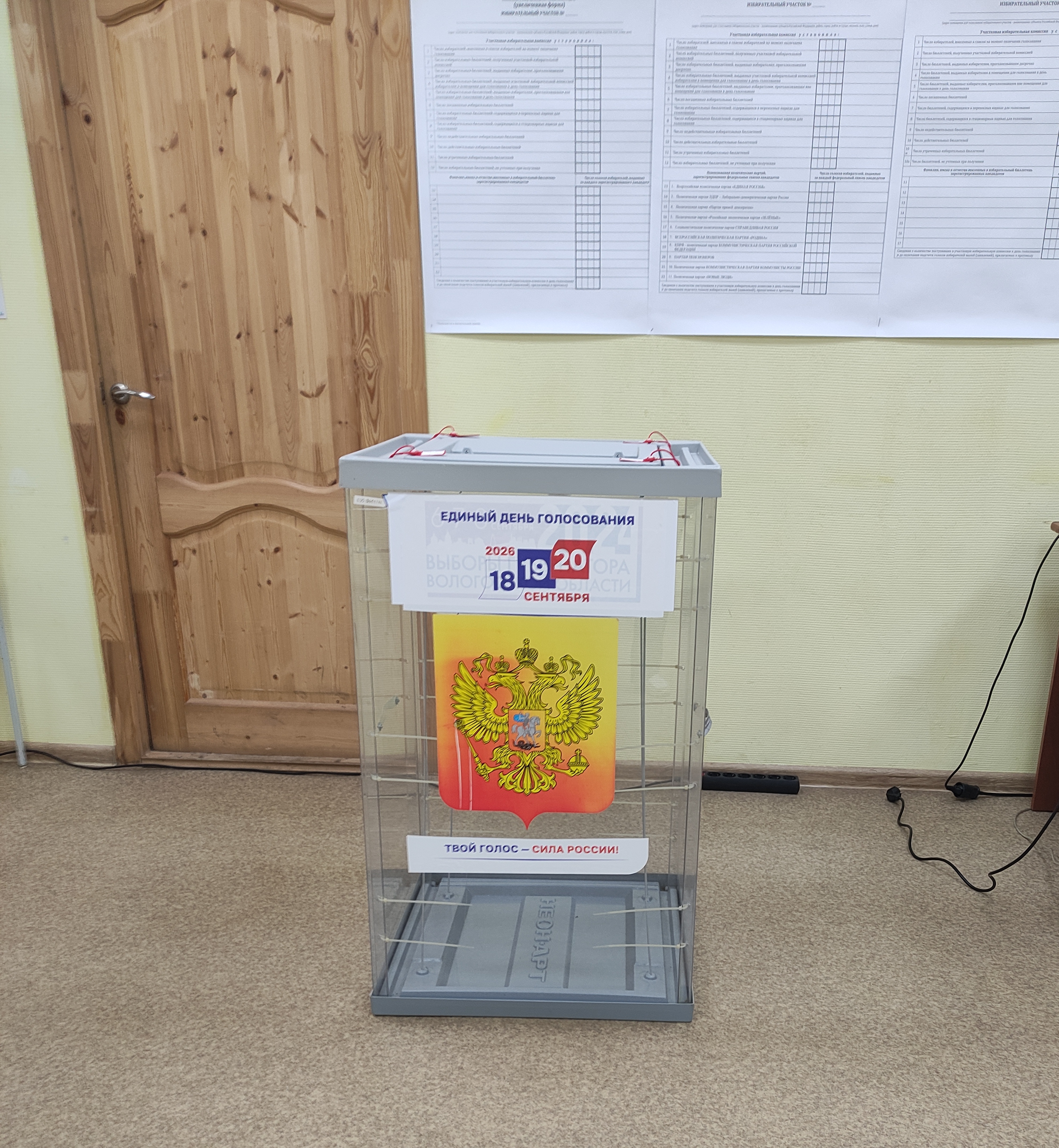Сообщение — УИК №716, Вологодская область