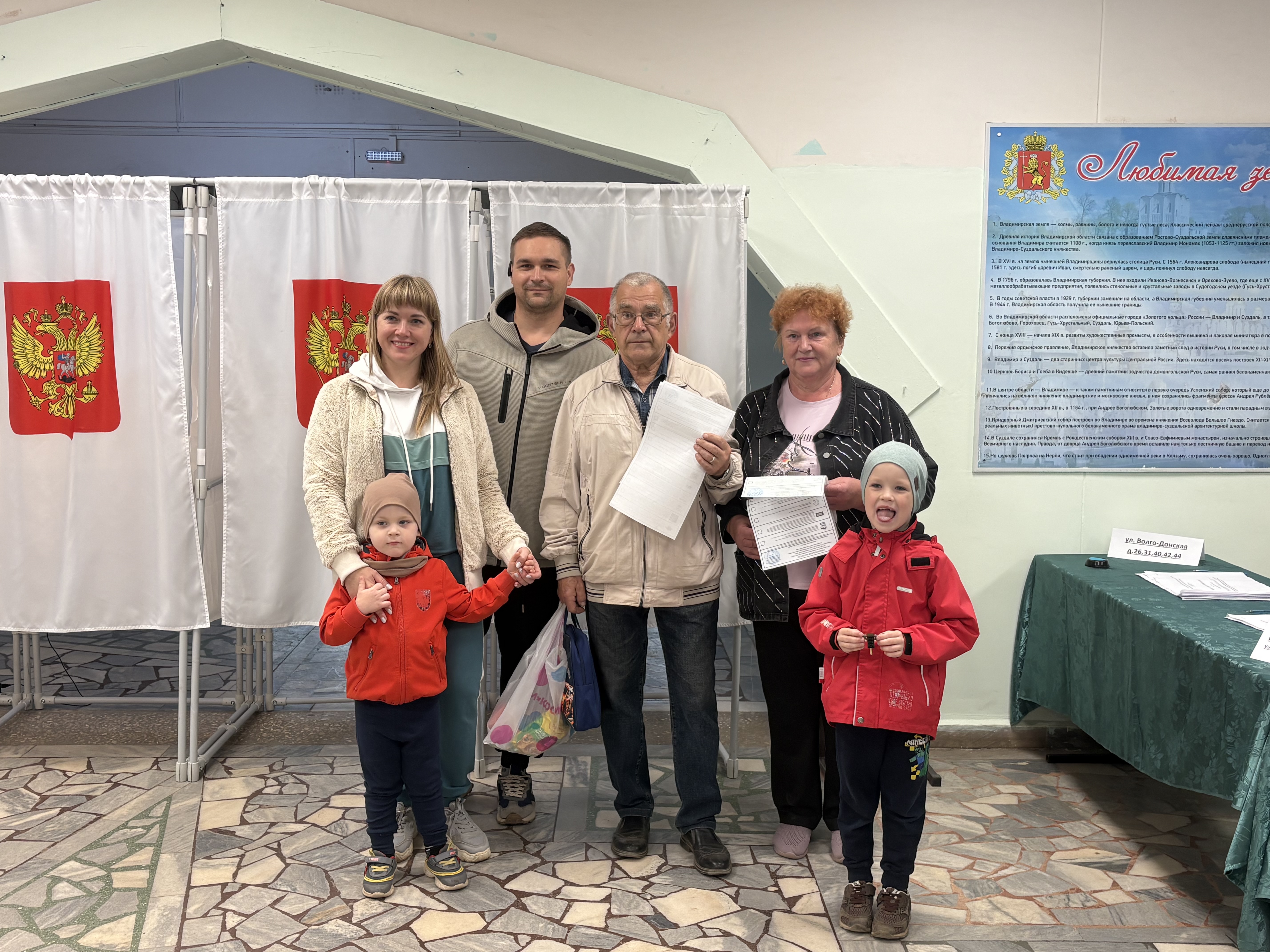 Сообщение — УИК №742, Владимирская область