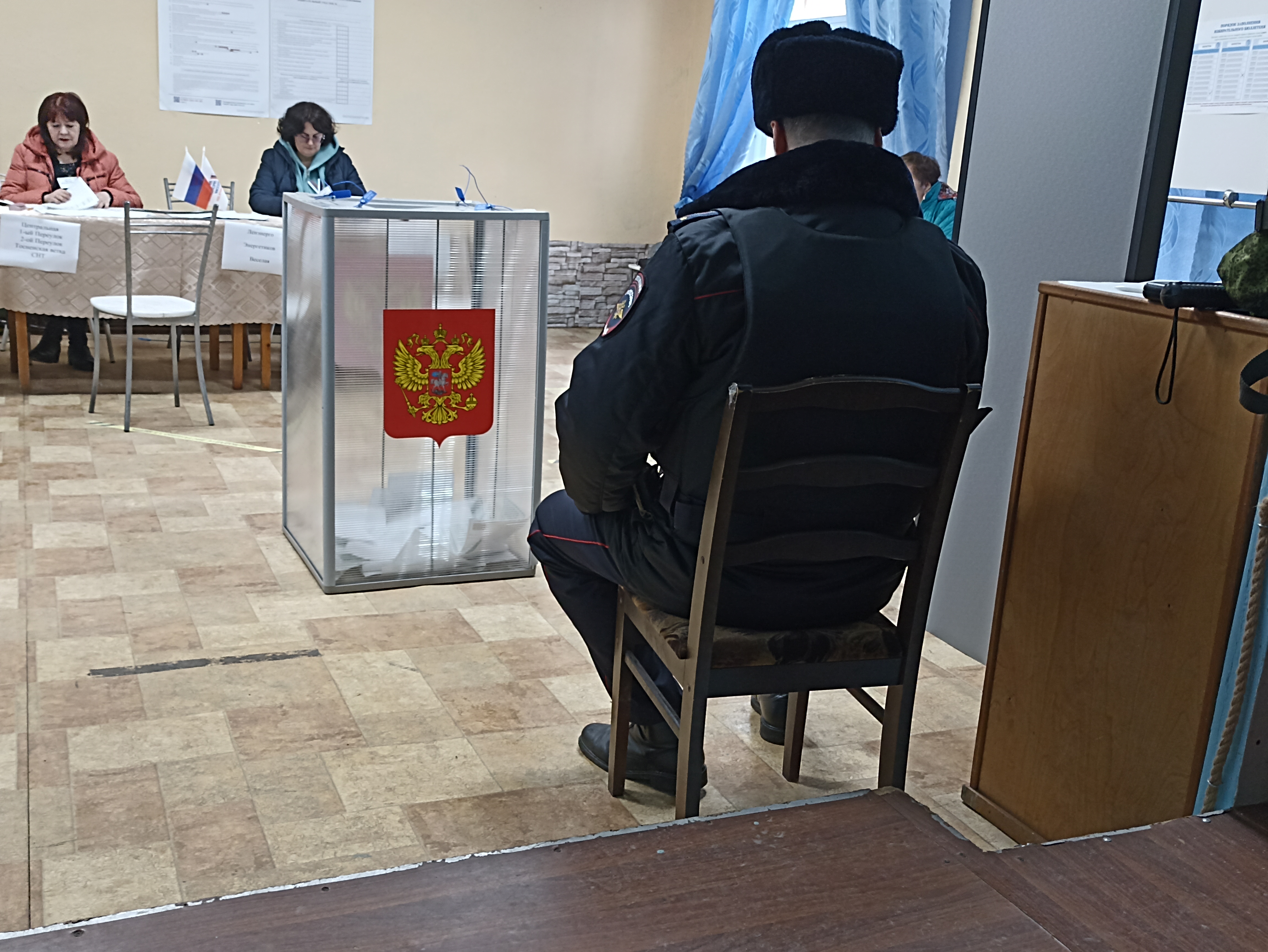 Сообщение наблюдателя — УИК №449, Ленинградская область