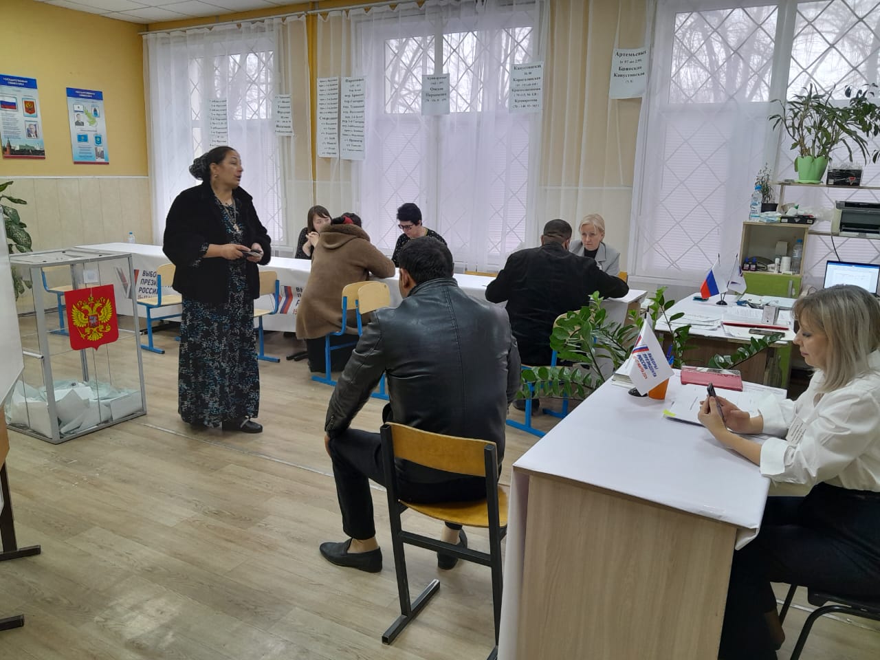 Сообщение наблюдателя — УИК №221, Астраханская область