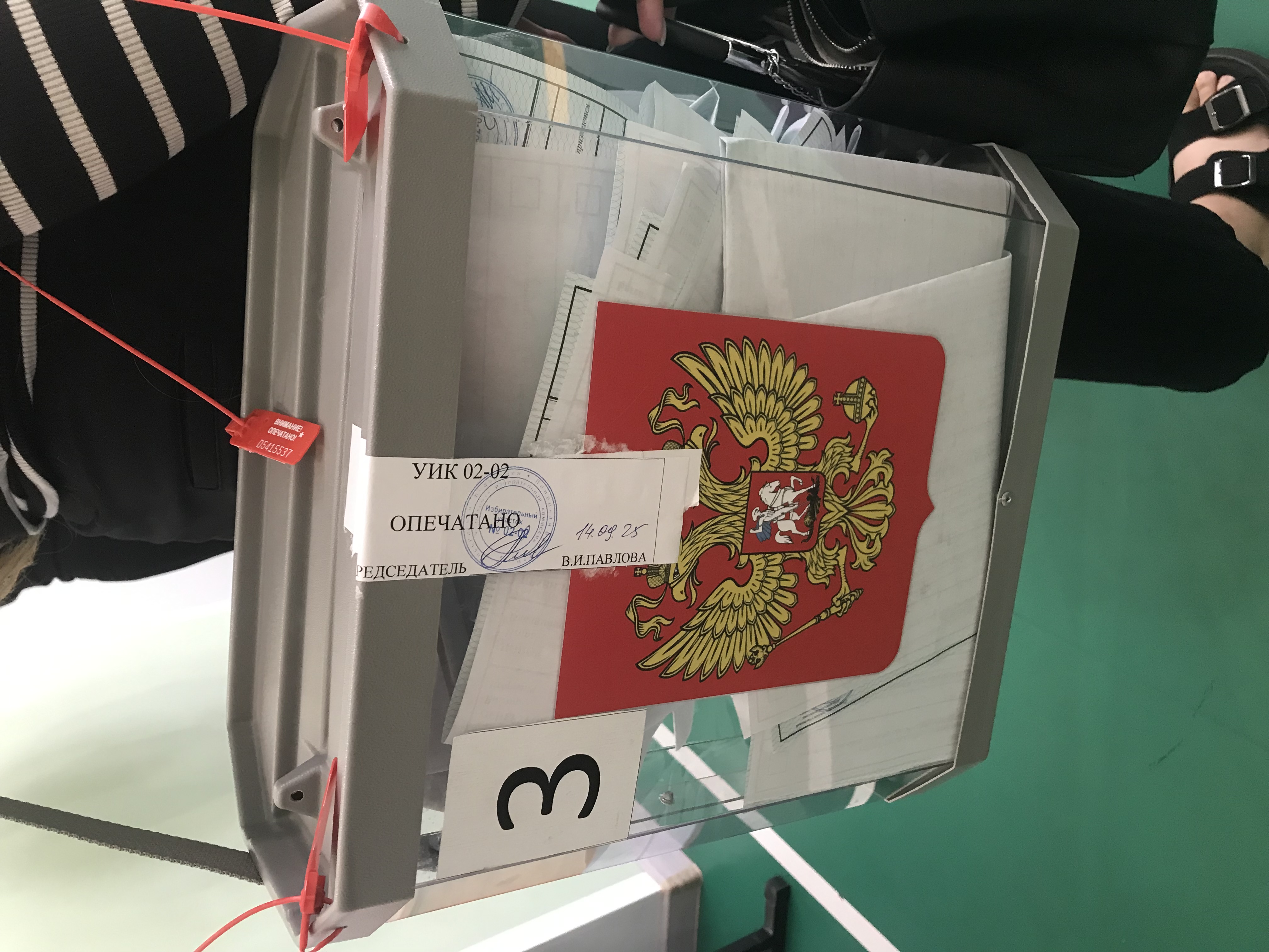 Сообщение наблюдателя — УИК №202, Липецкая область