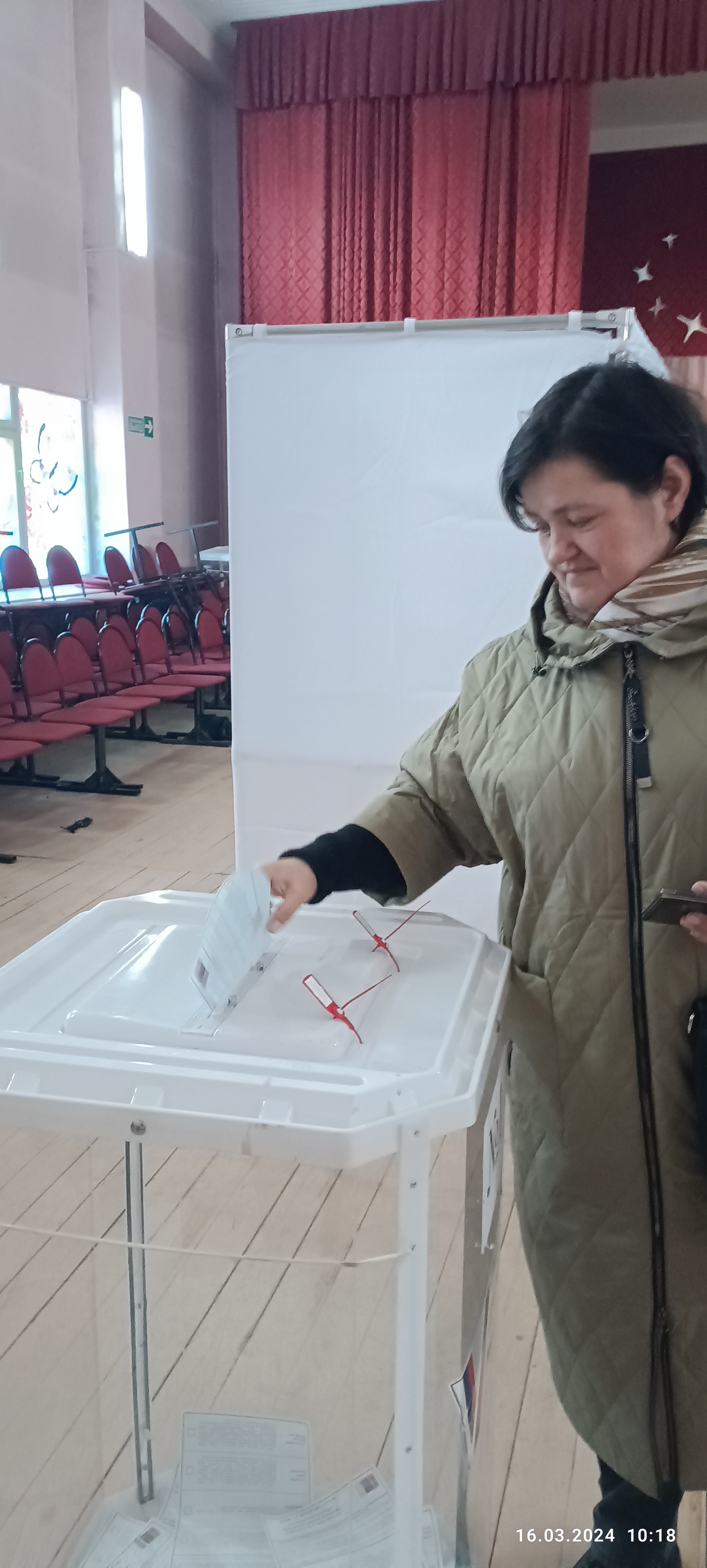 Сообщение наблюдателя — УИК №2168, Московская область