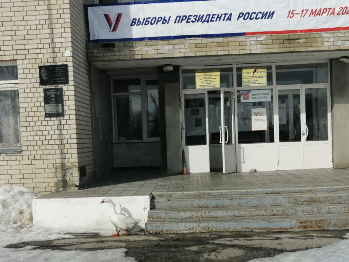 Сообщение наблюдателя — УИК №819, Саратовская область