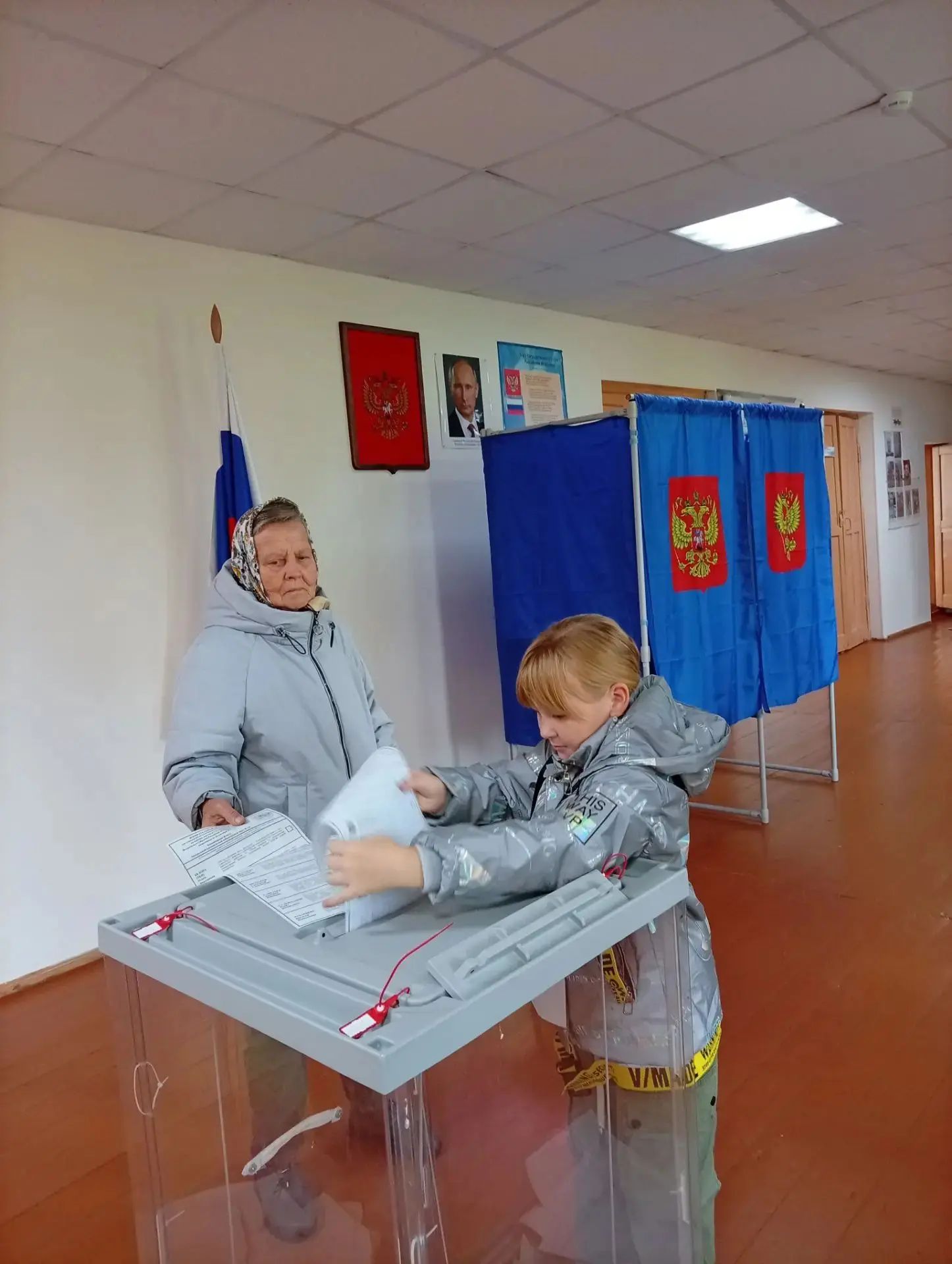 Сообщение — УИК №724, Новосибирская область