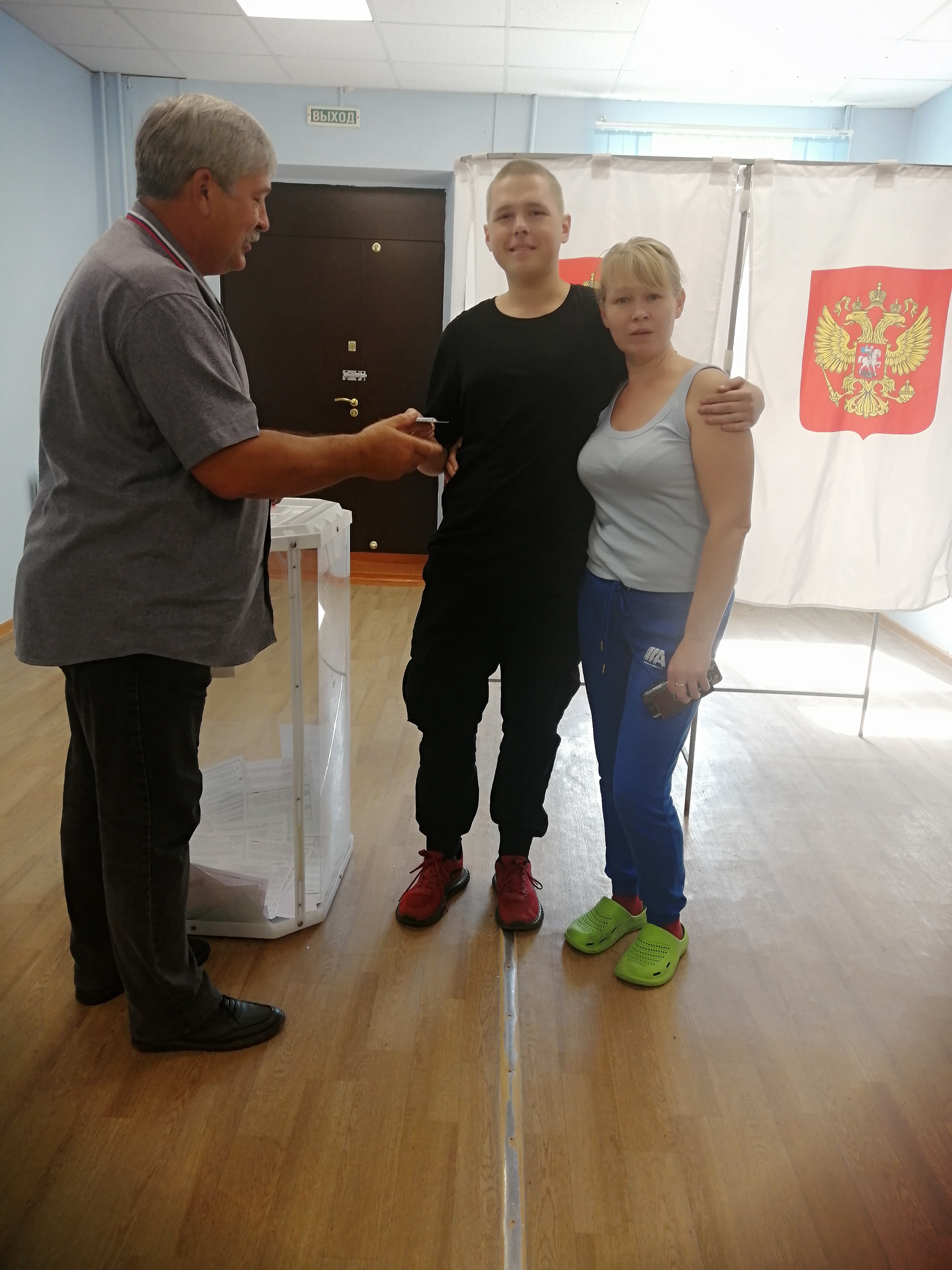 Сообщение наблюдателя — УИК №2807, Калужская область