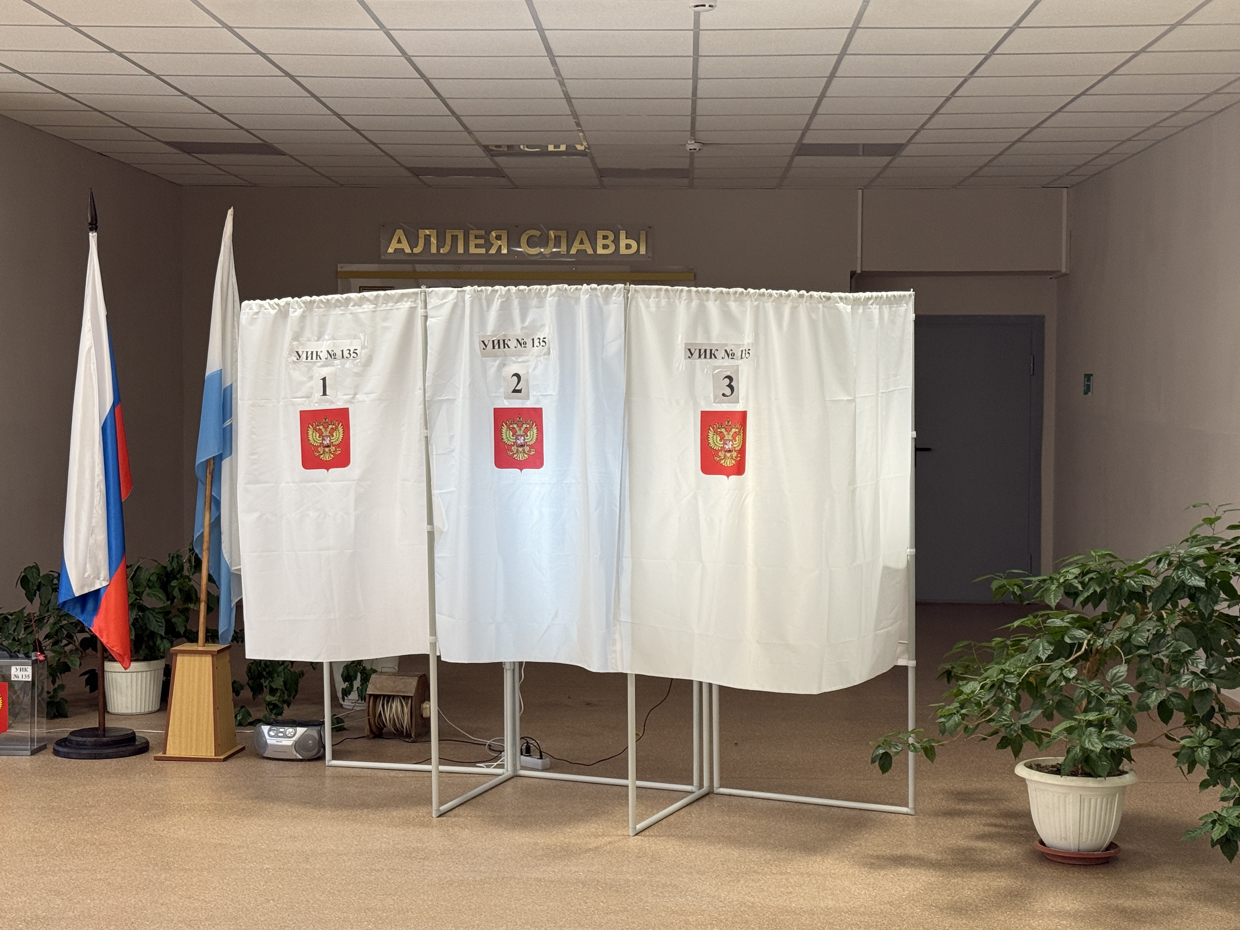 Сообщение — УИК №135, Саратовская область