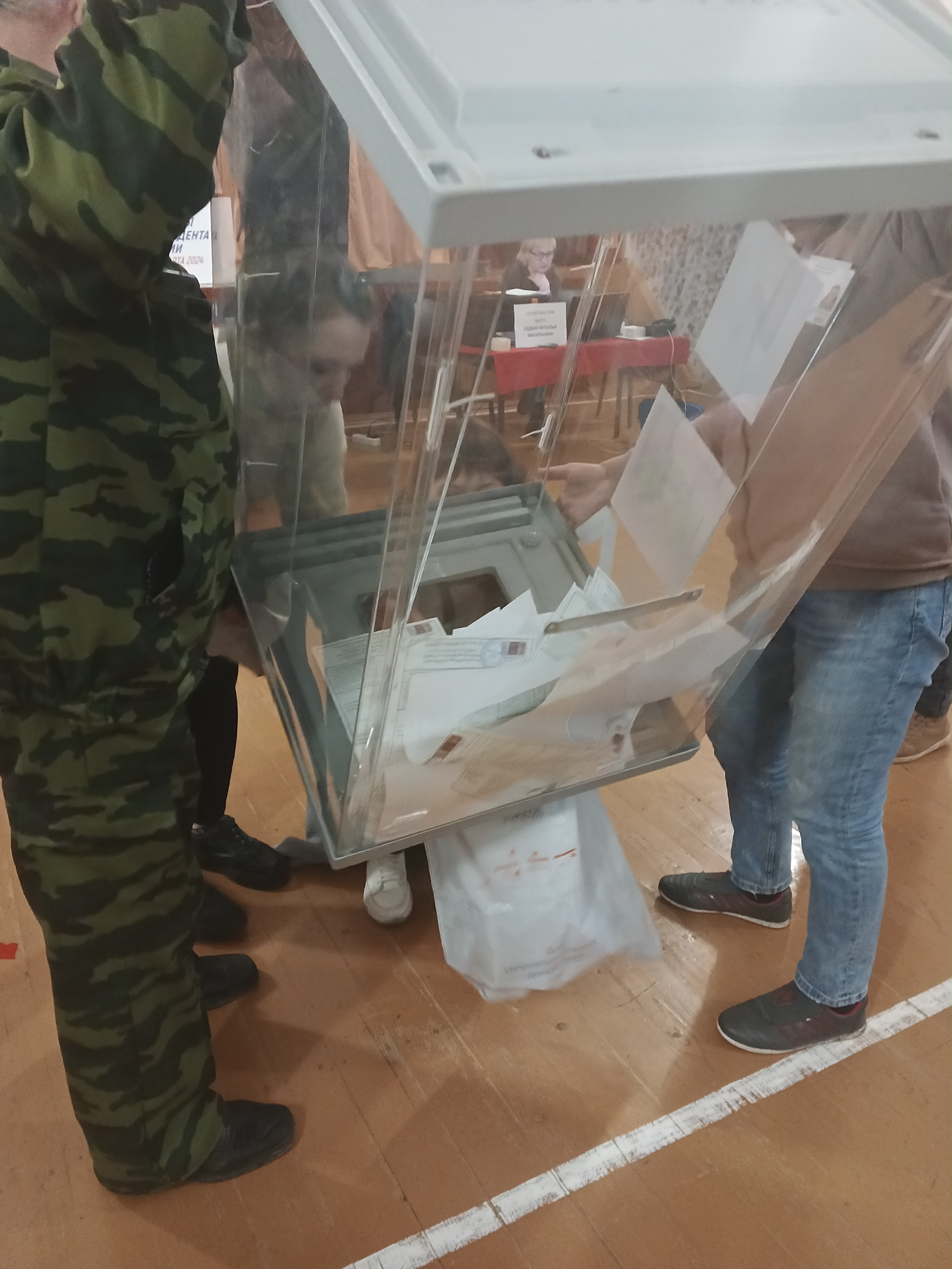 Сообщение наблюдателя — УИК №671, Белгородская область