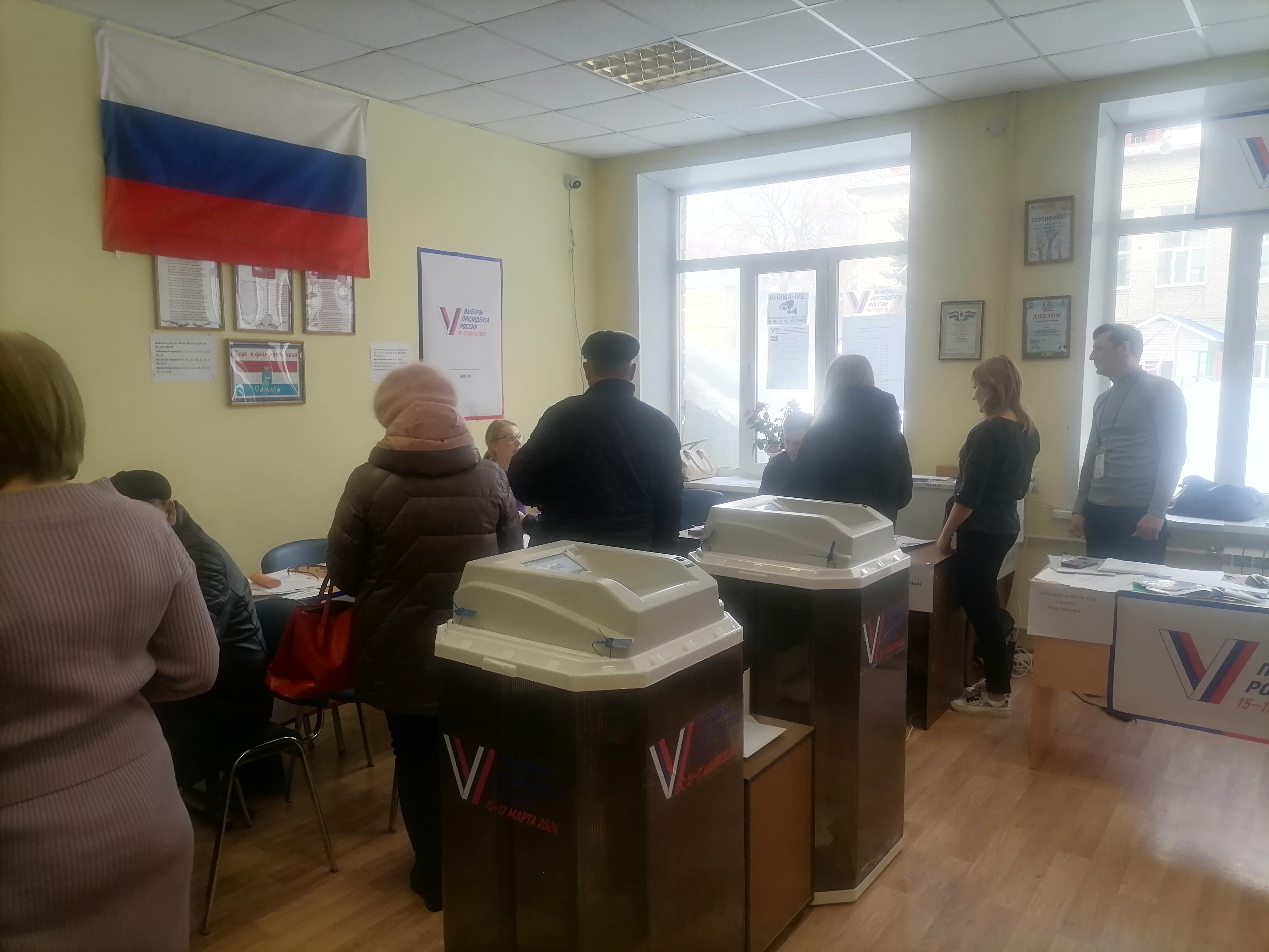 Сообщение наблюдателя — УИК №3308, Самарская область