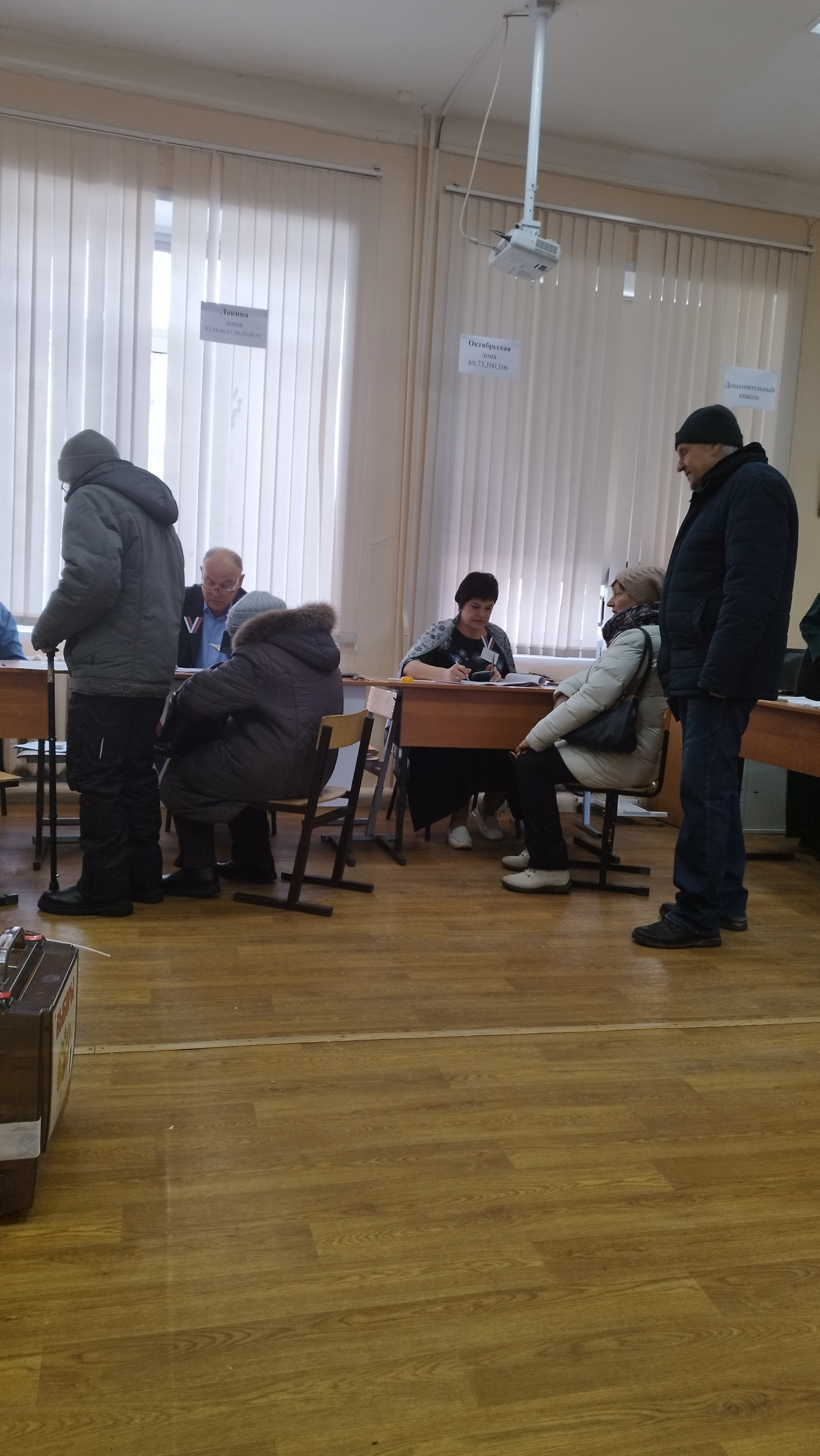 Сообщение наблюдателя — УИК №869, Владимирская область
