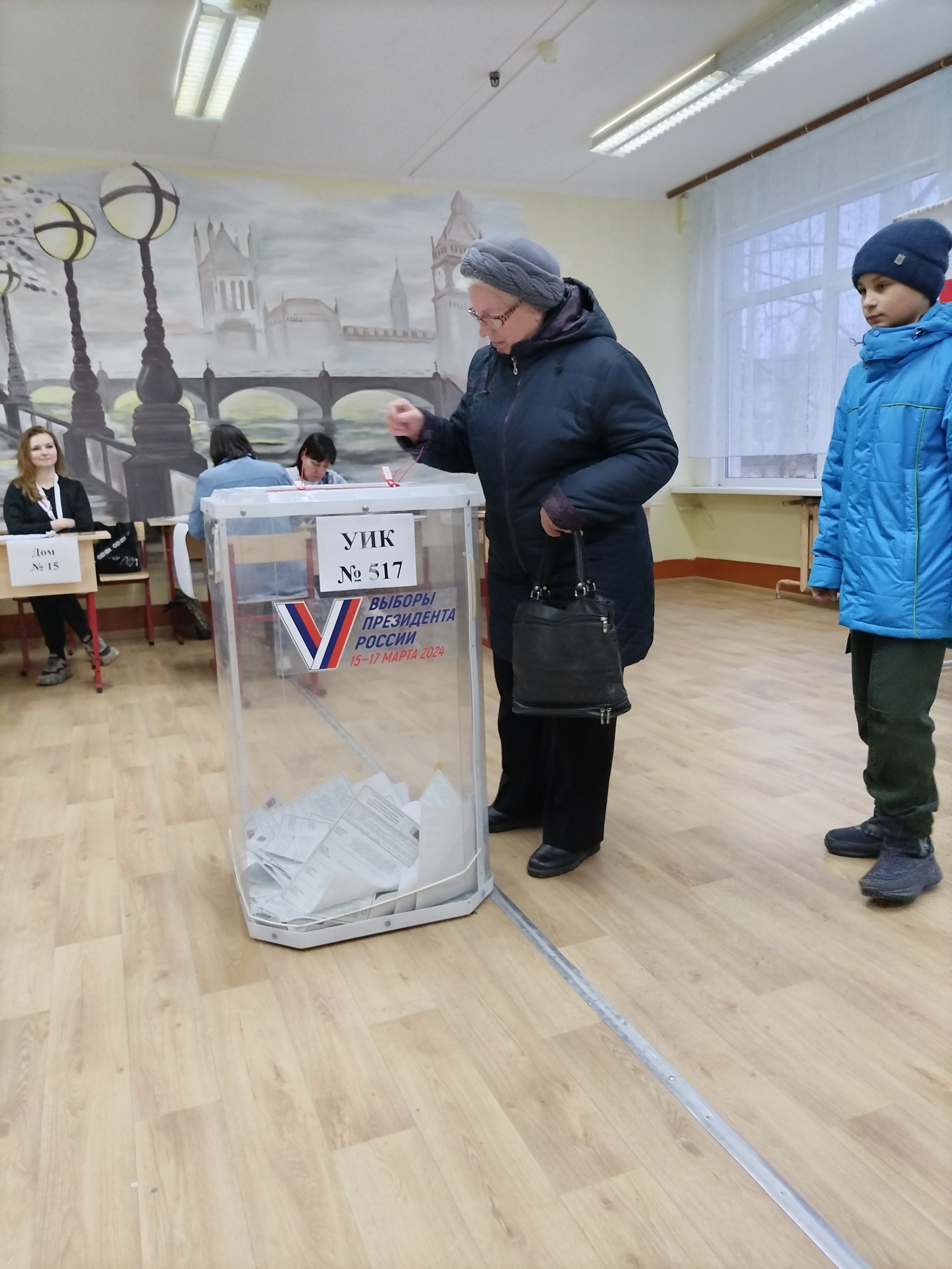 Сообщение наблюдателя — УИК №517, Московская область