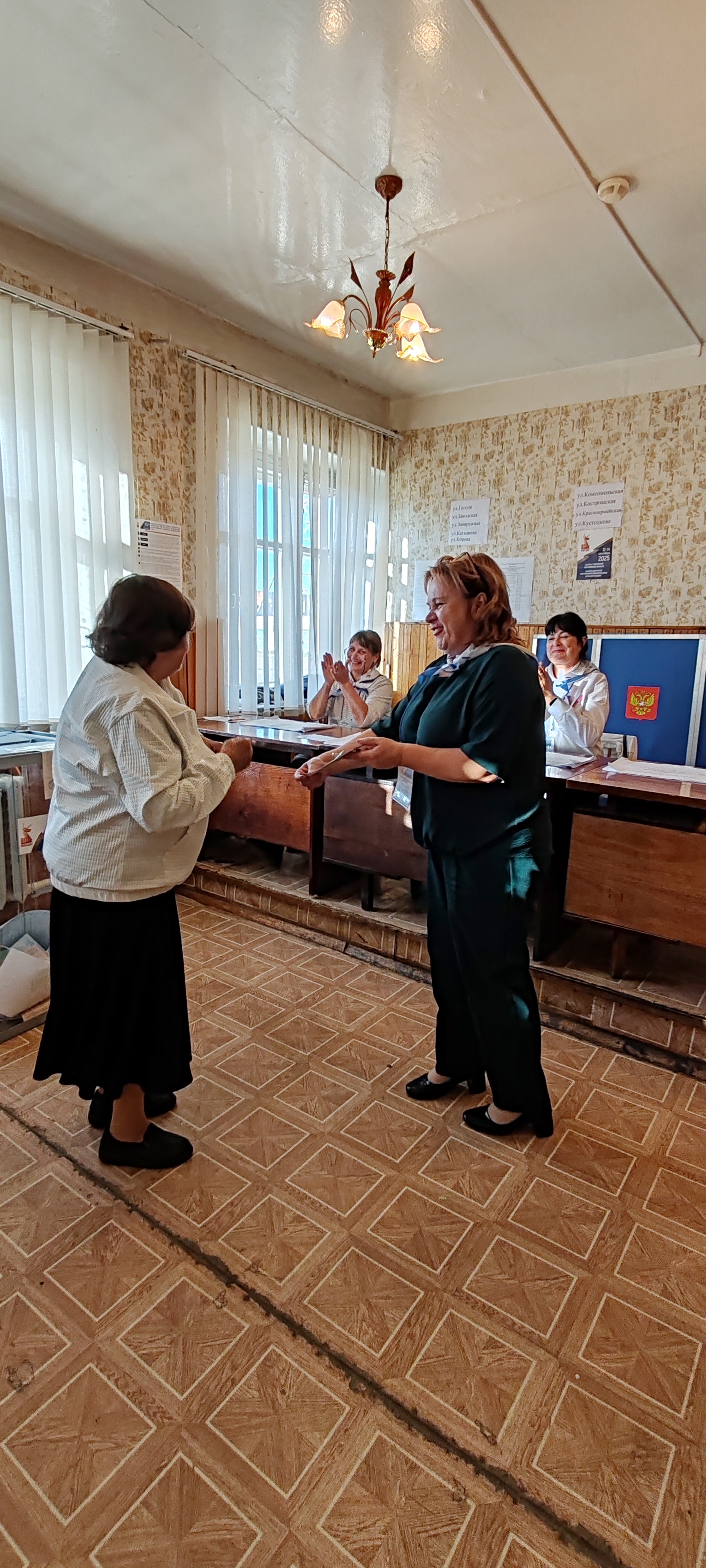 Сообщение наблюдателя — УИК №445, Костромская область