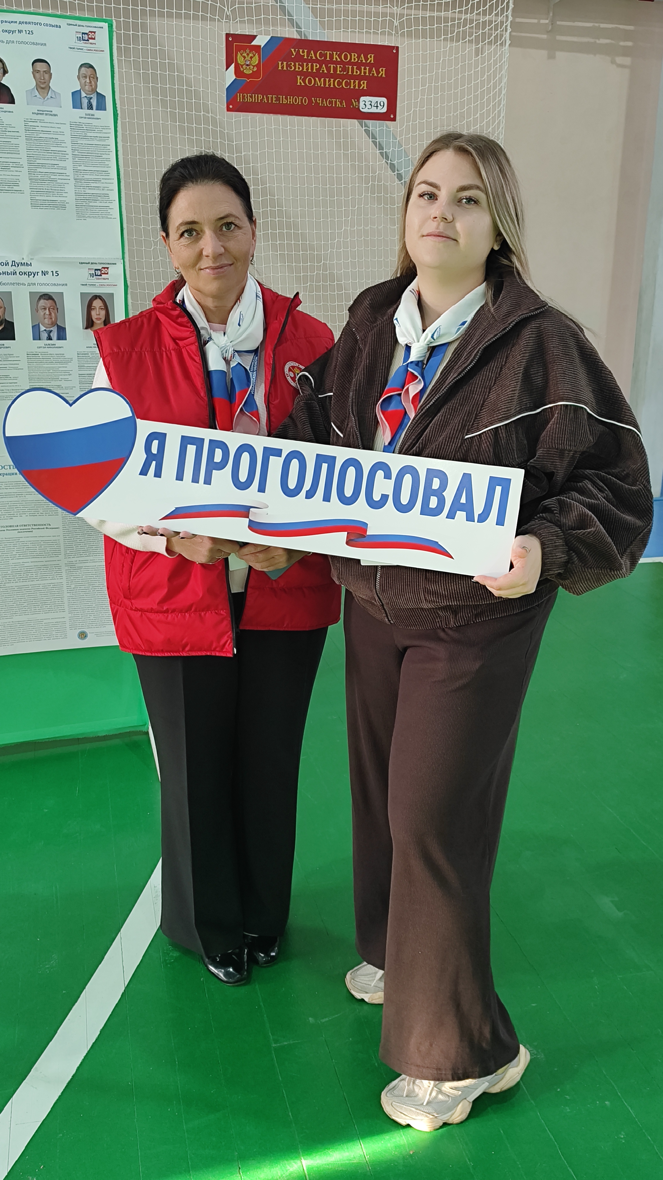 Сообщение — УИК №3349, Московская область