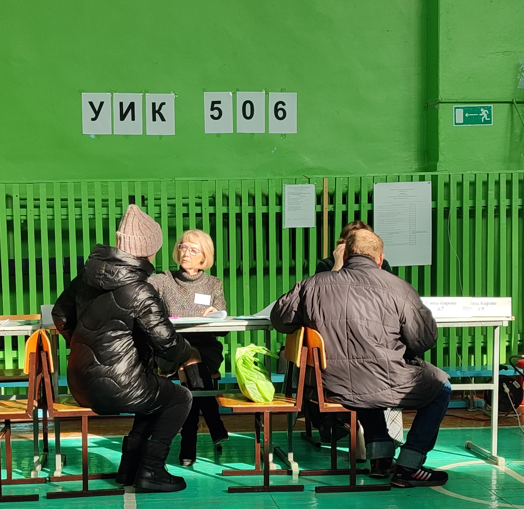 Сообщение наблюдателя — УИК №506, Кировская область
