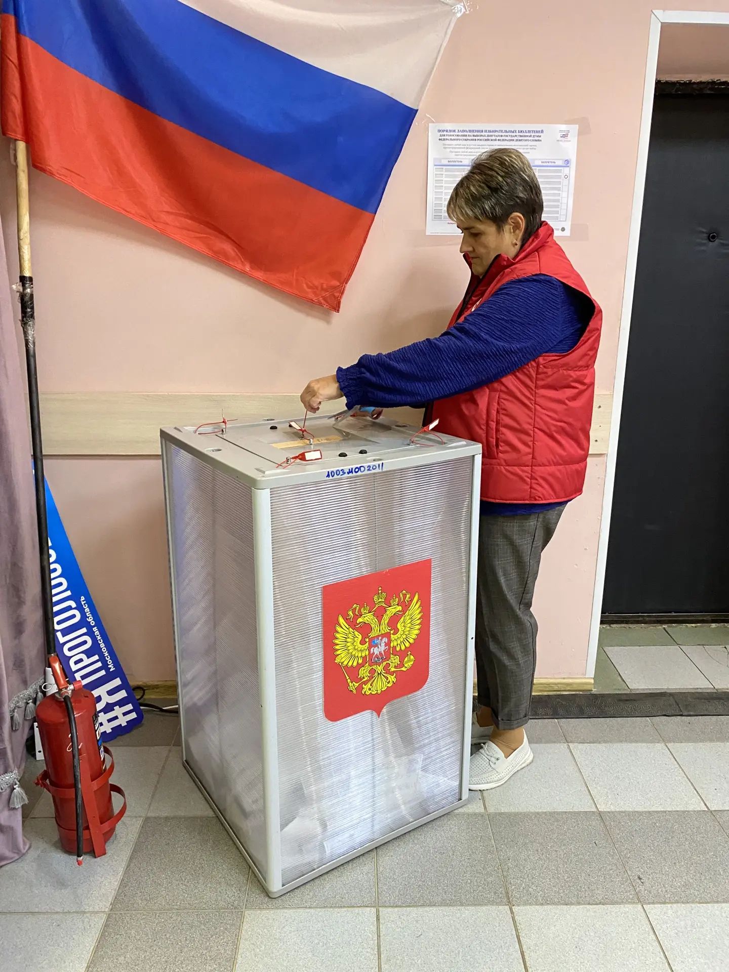Сообщение — УИК №3079, Московская область