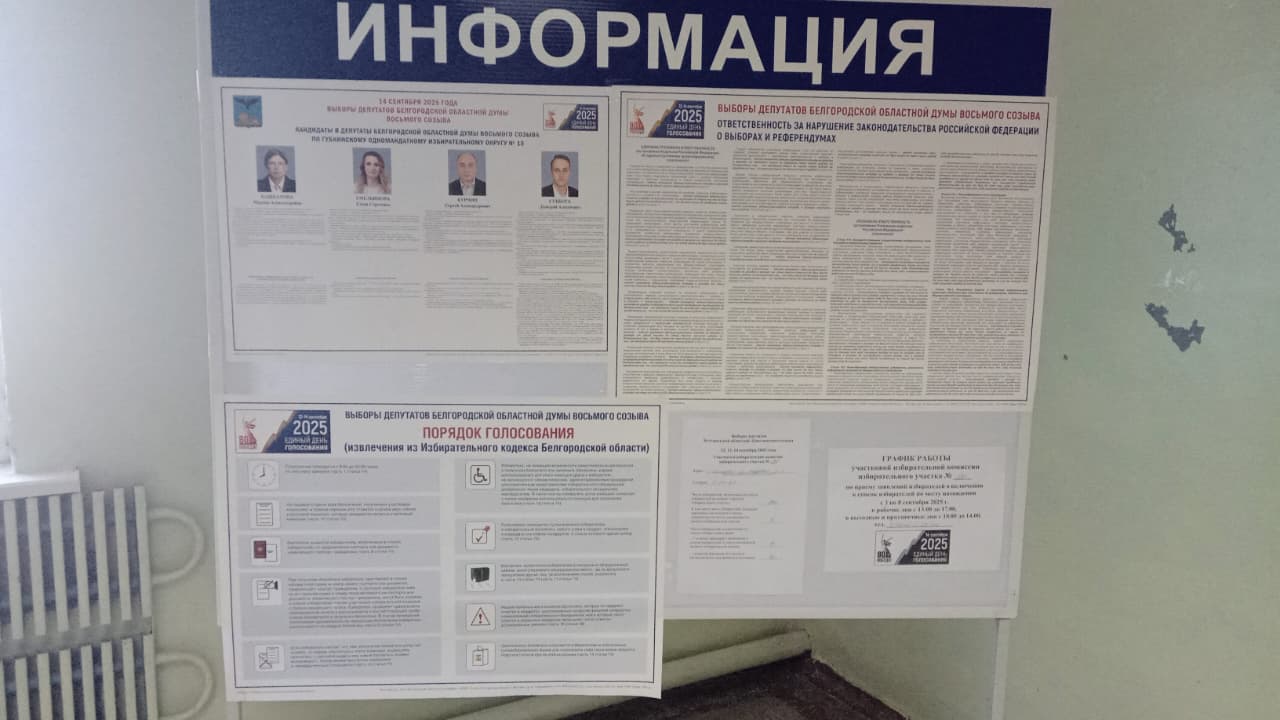 Сообщение наблюдателя — УИК №585, Белгородская область