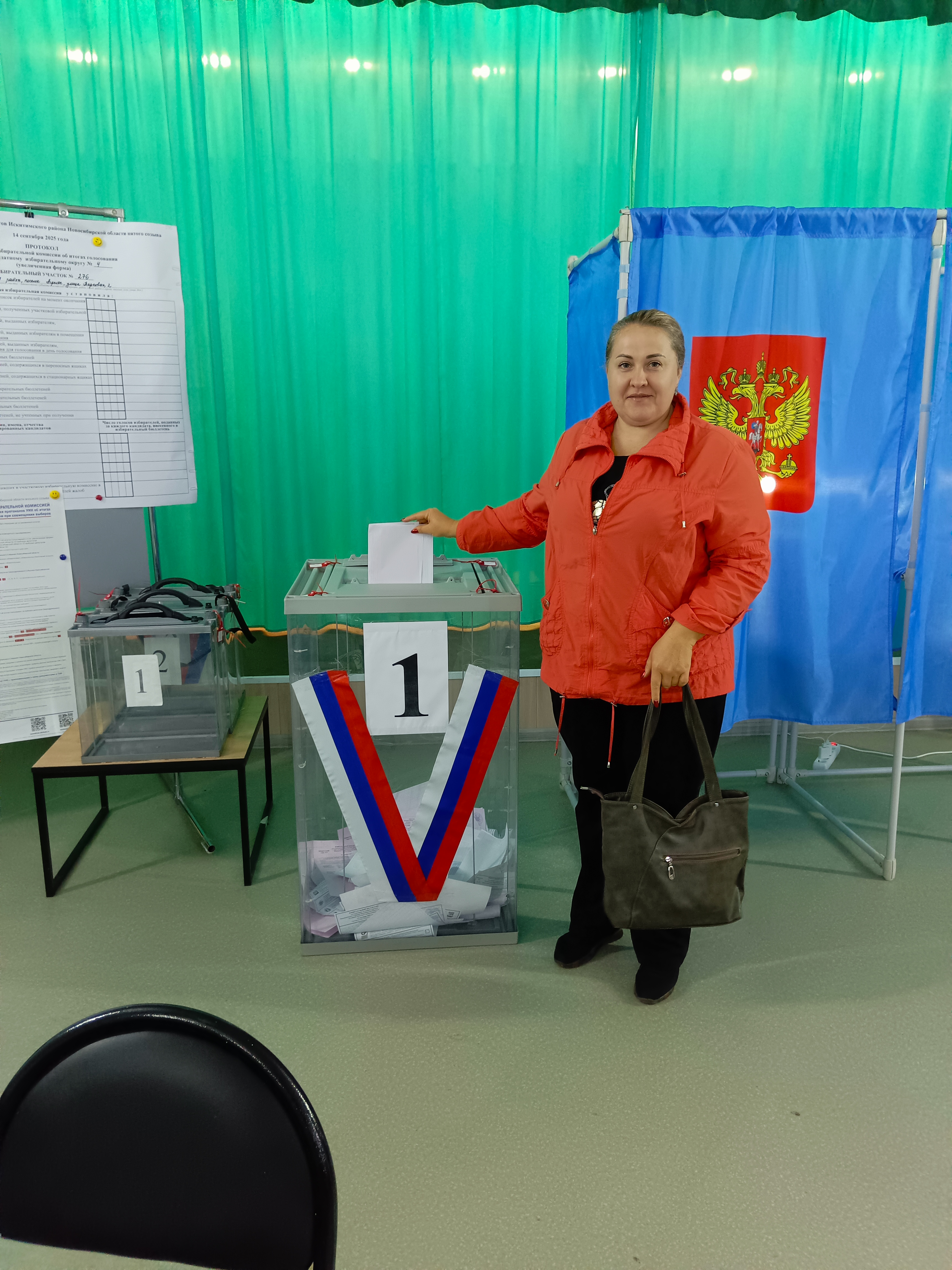Сообщение наблюдателя — УИК №276, Новосибирская область