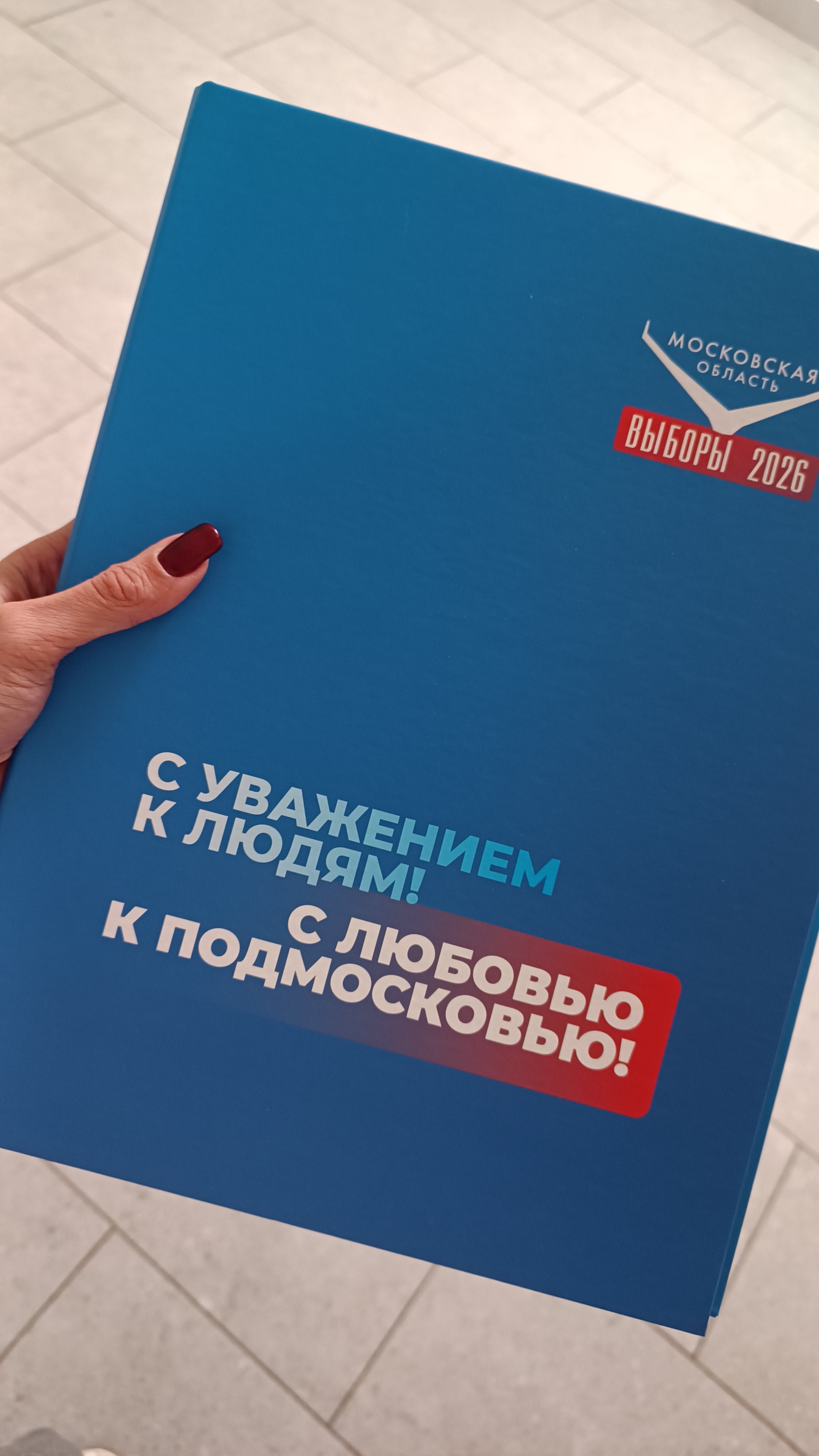 Сообщение — УИК №1409, Московская область