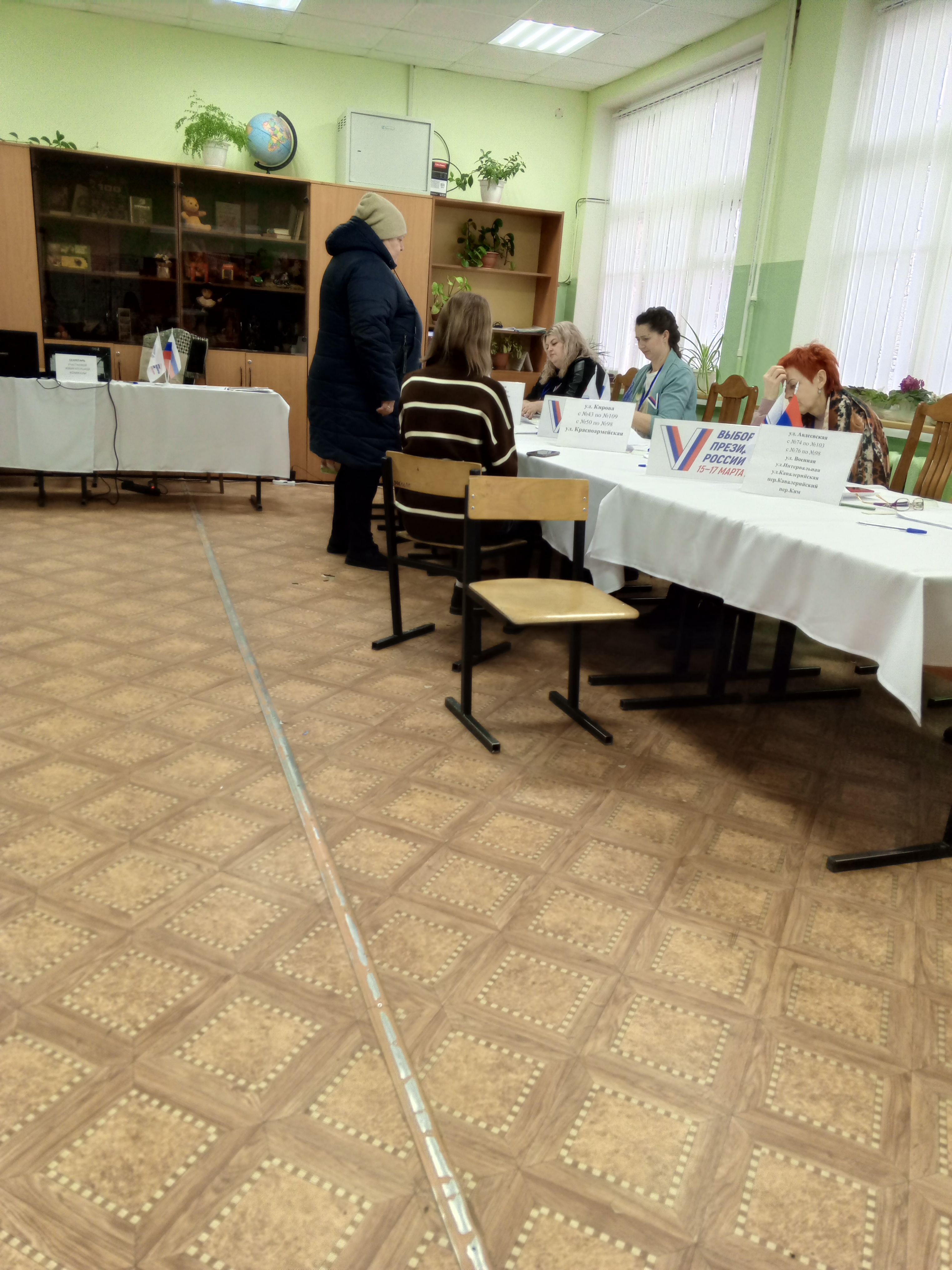 Сообщение наблюдателя — УИК №2610, Воронежская область
