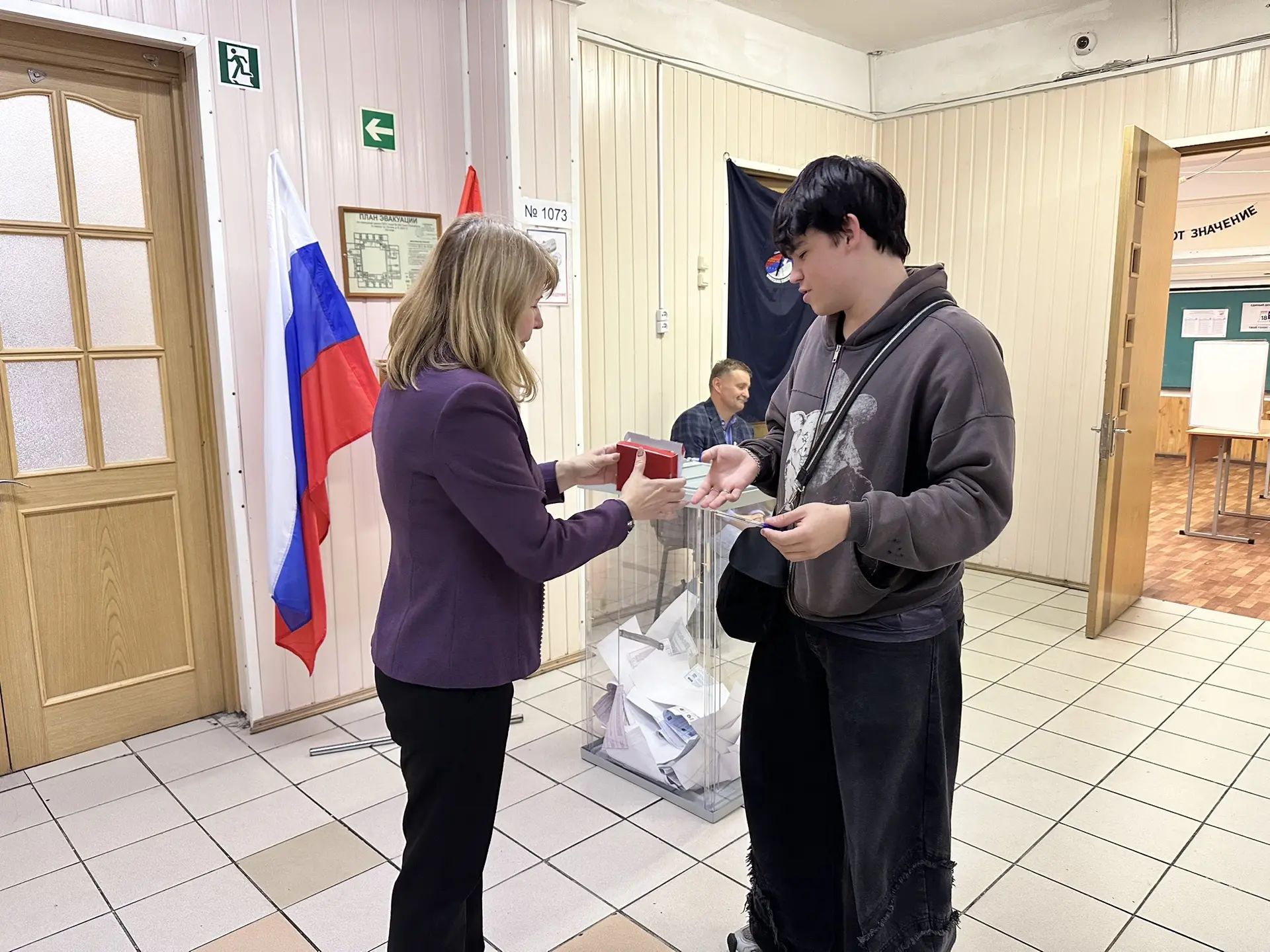 Сообщение — УИК №1073, Санкт-Петербург