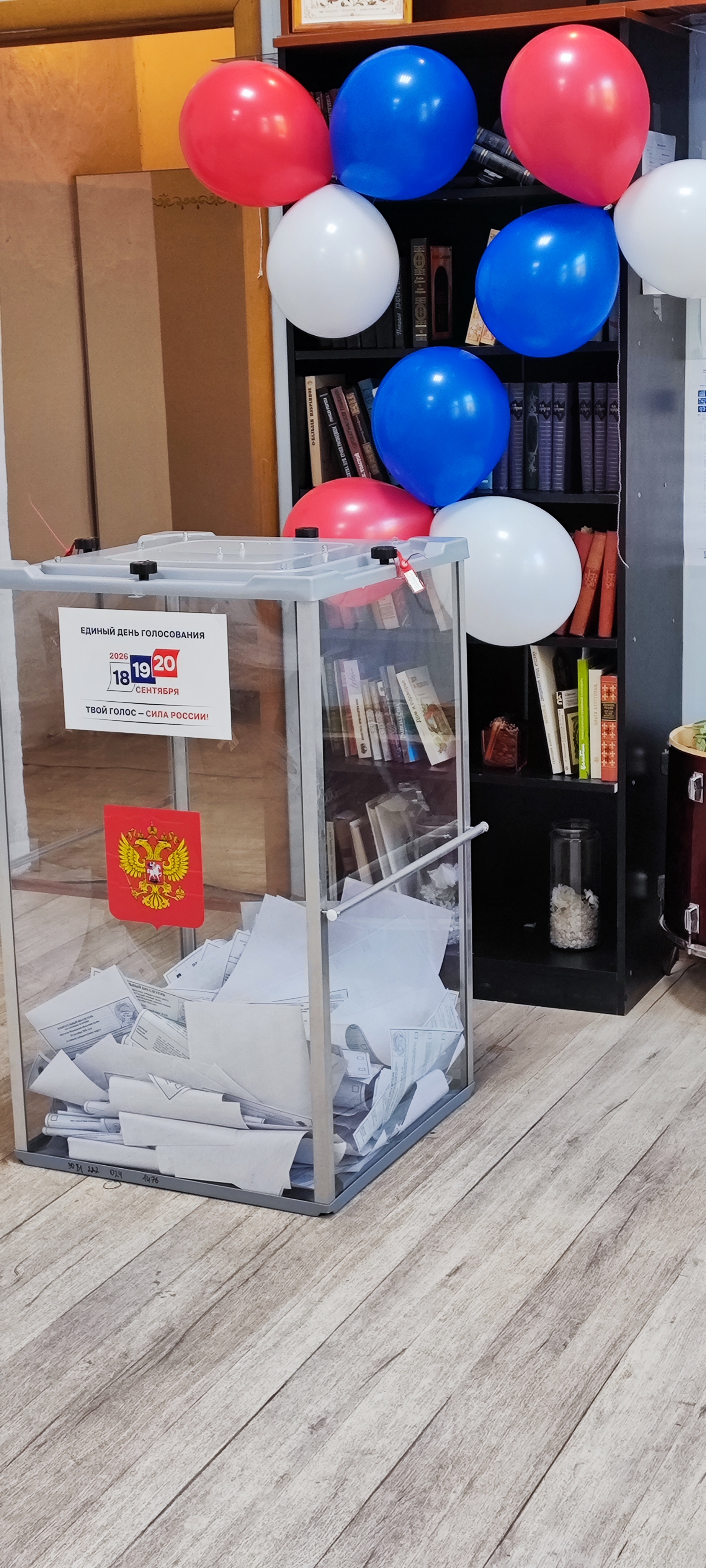 Сообщение — УИК №1602, Московская область