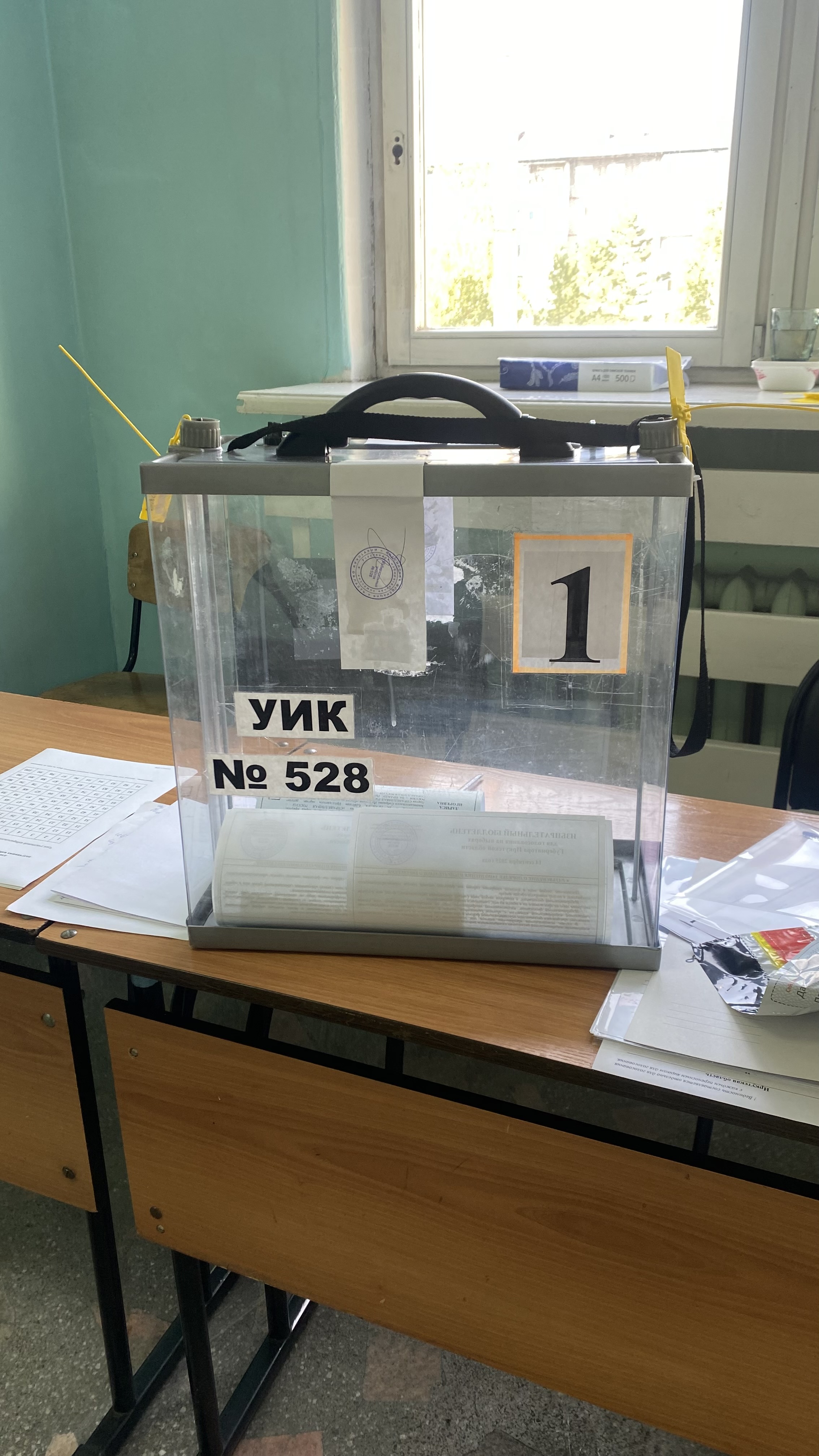 Сообщение наблюдателя — УИК №528, Иркутская область